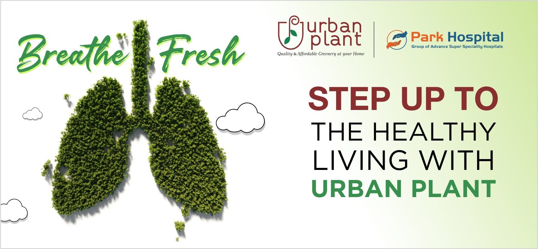 Step up to the Healthy Living with Urban Plants