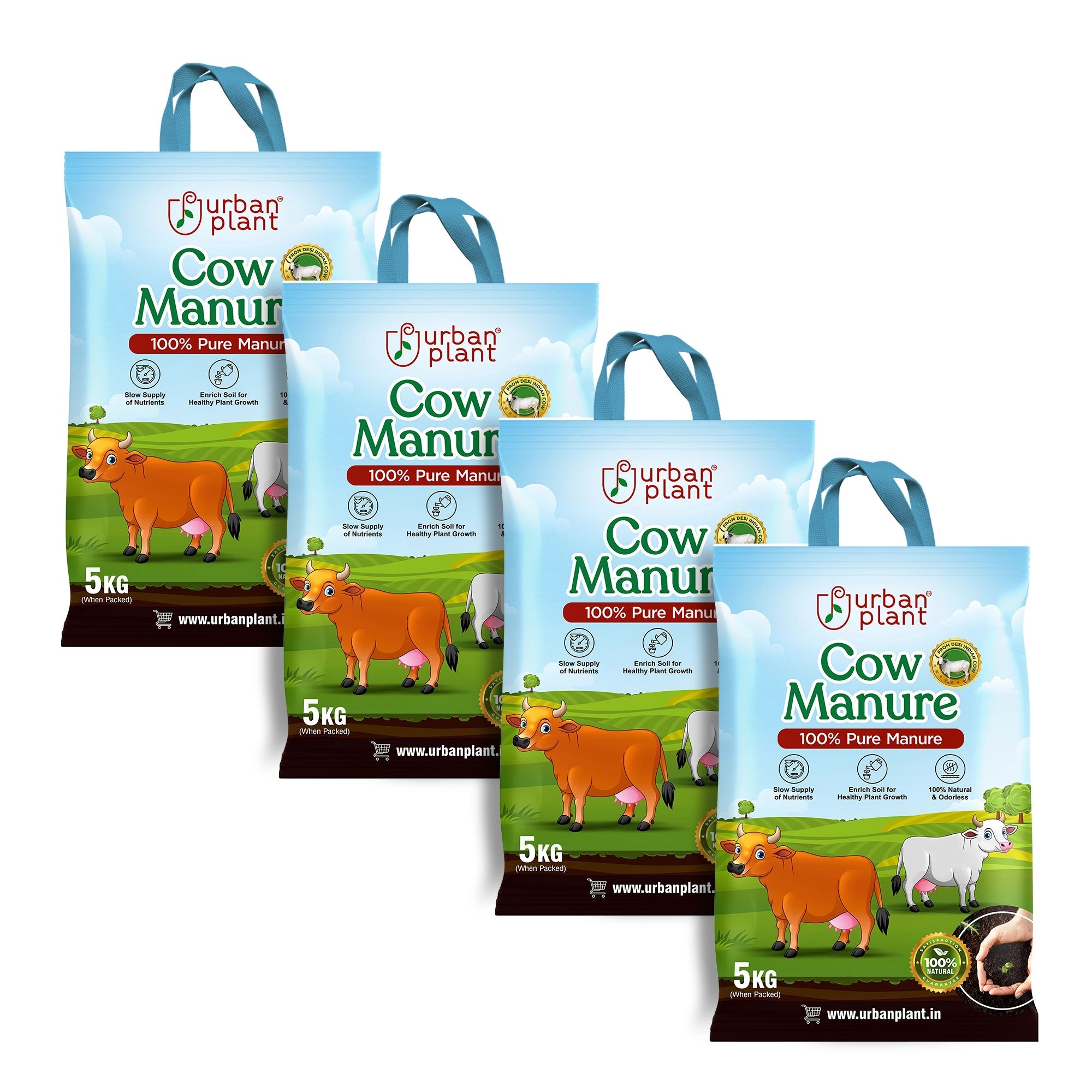 Cow Manure for Plants Potting Mix Urban Plant 20Kg