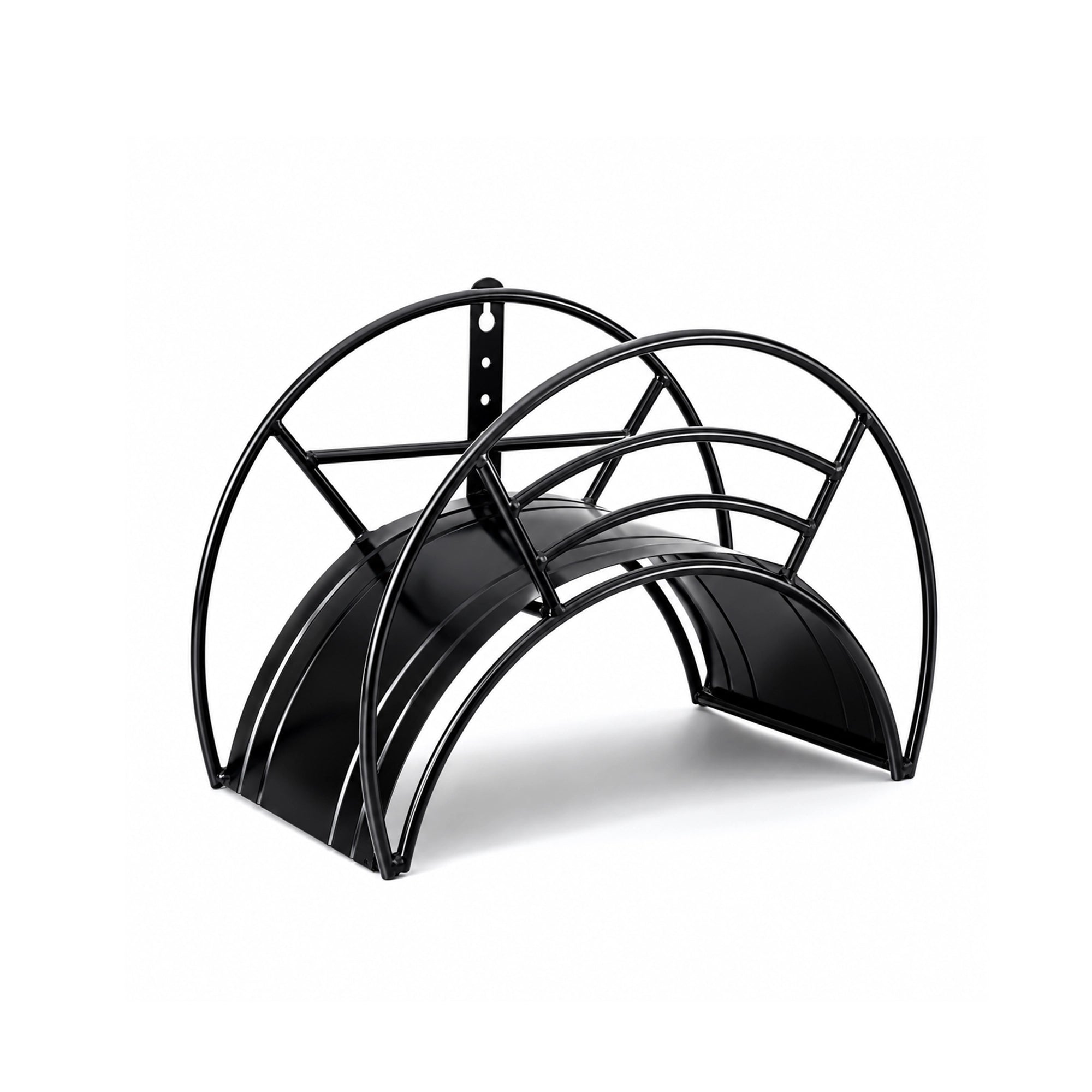 Urban Plant Wall Mount Garden Hose Hanger (Black)