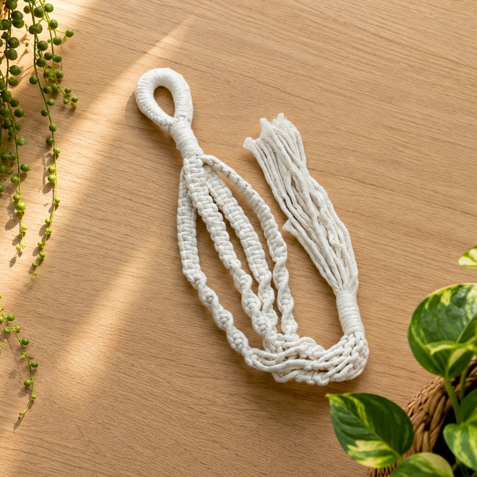 Urban Plant Modern Chic Macrame Plant Hanger