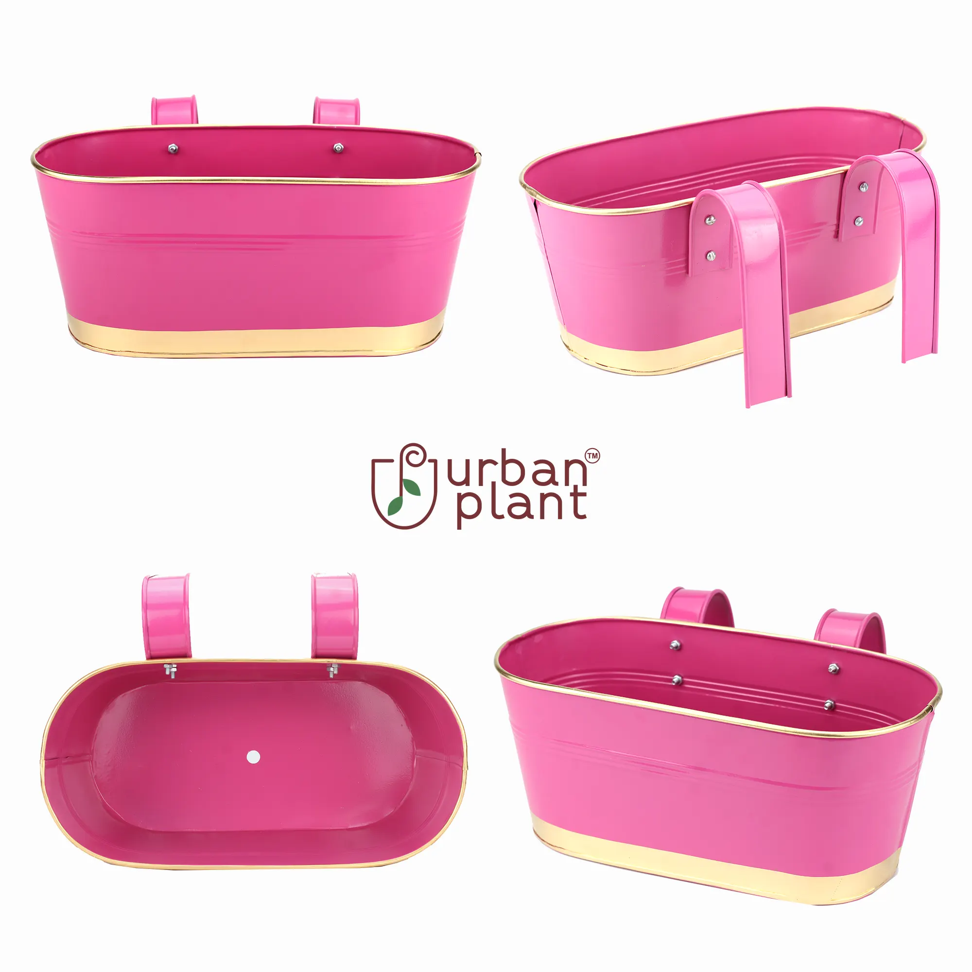 Urban Plant Zephyr Balcony & Railing Planters Urban Plant