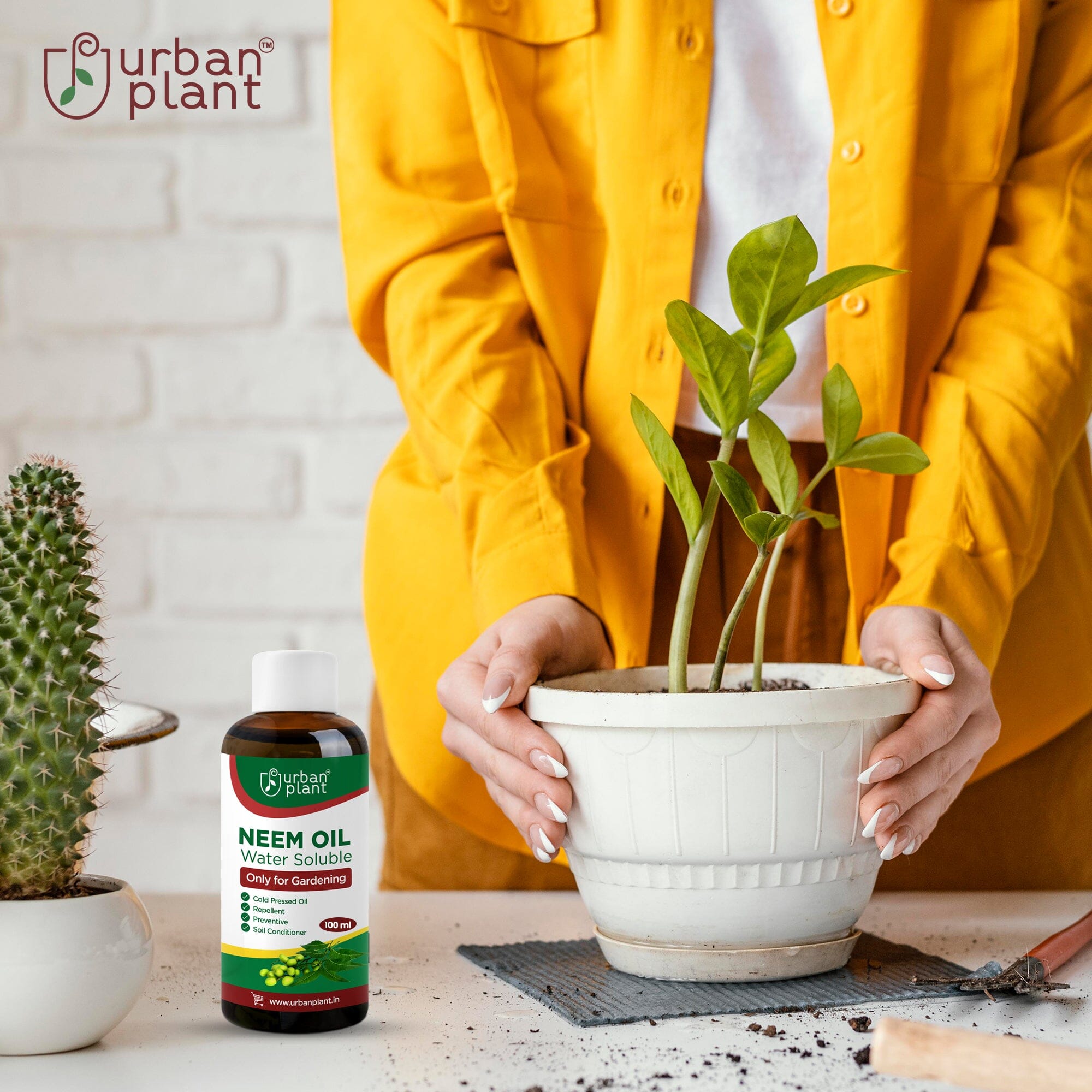 Neem Oil Water Soluble Organic Spray for Gardening Plant Care Urban Plant