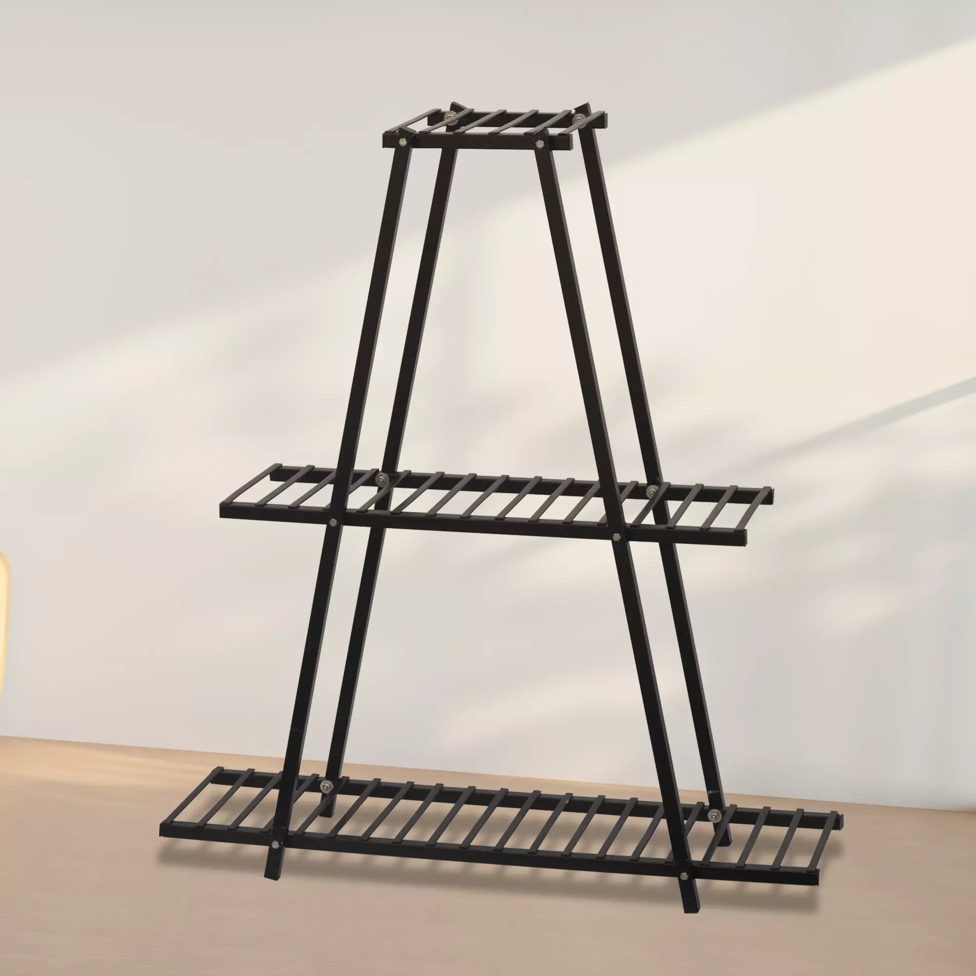 Ascent Planter Stand - A Trending Three Rack Stand for Plant & Multipurpose Use Urban Plant 