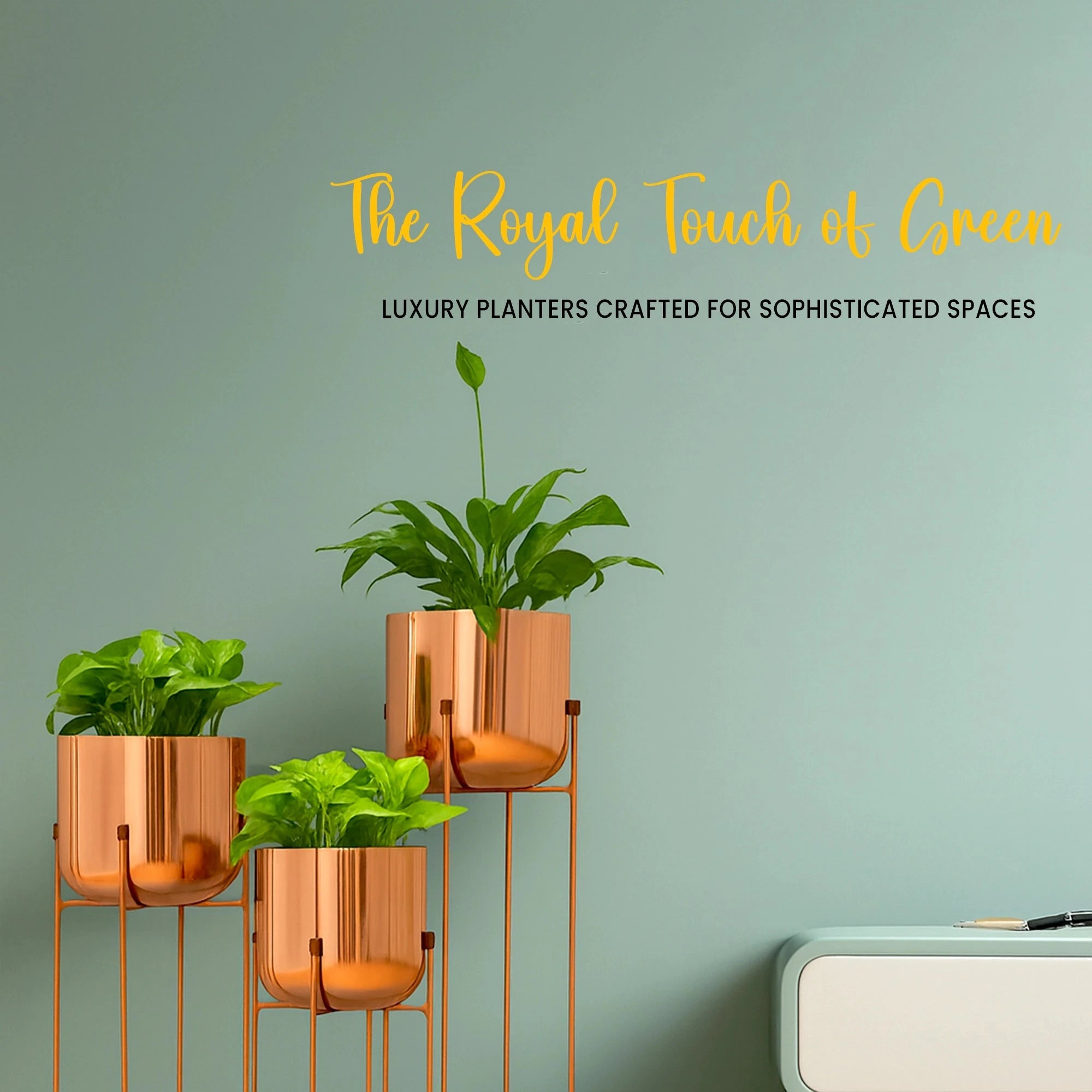 Elevé Planters Metal Planter Urban Plant