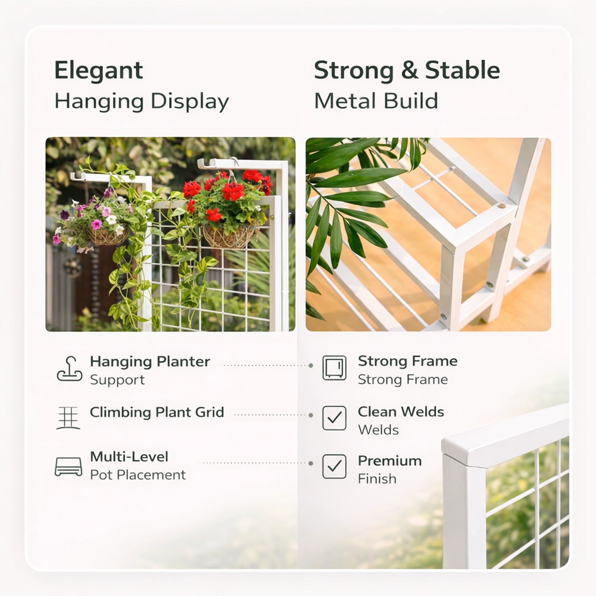Balcony garden plant display stand Urban Plant