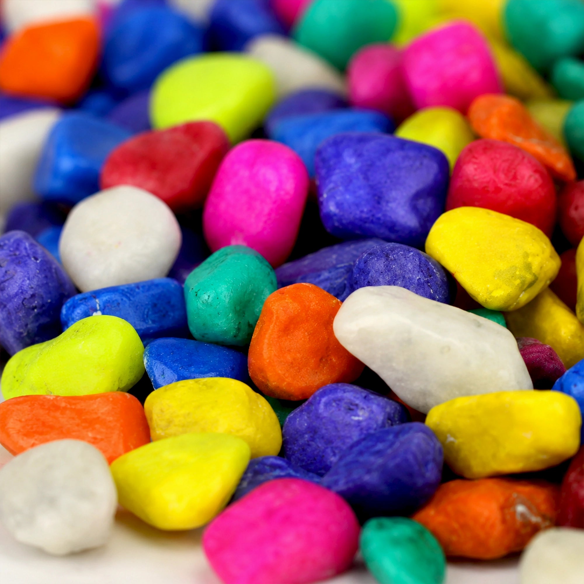 Urban Plant Colourful Decorative Pebbles or stone for Pot