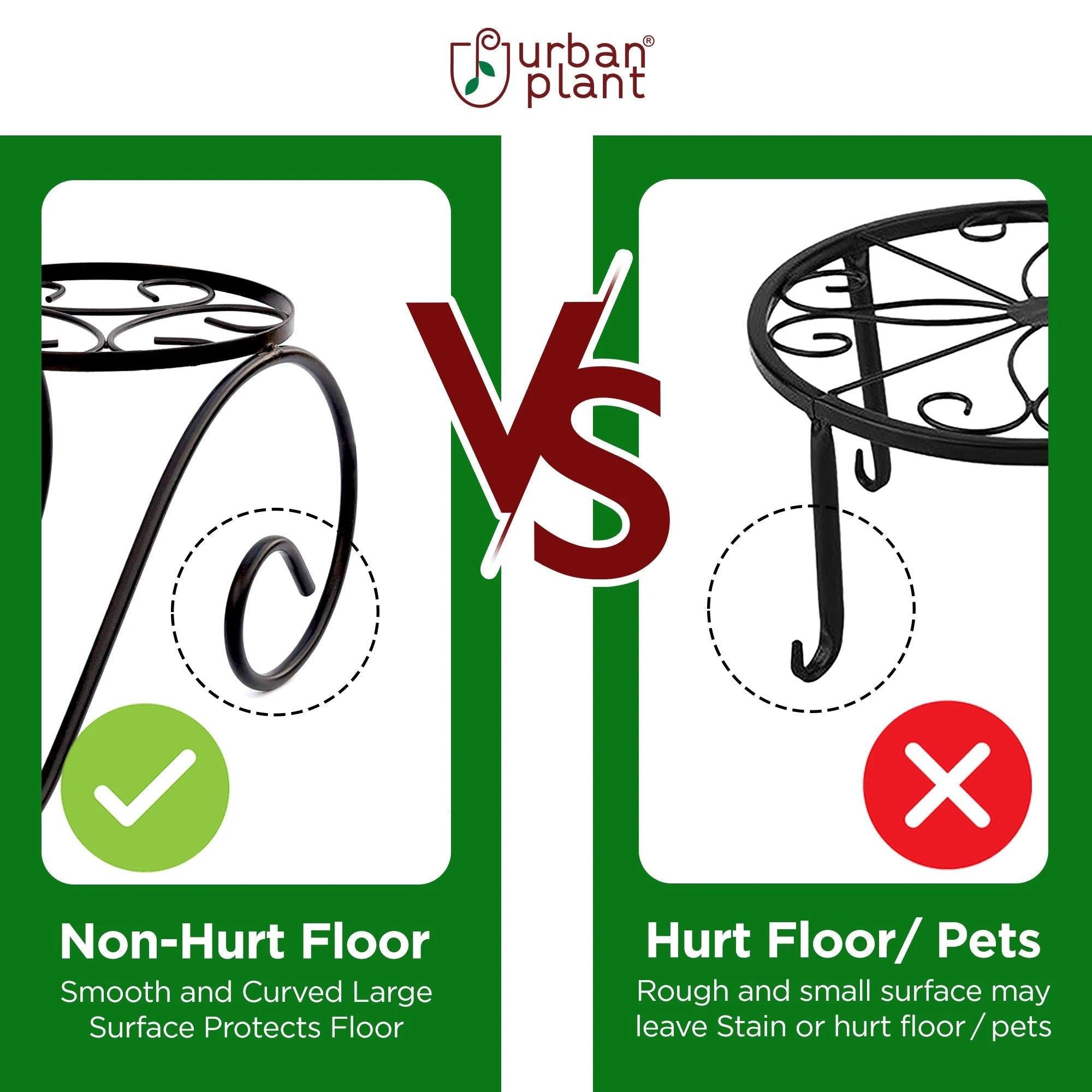 Urban Plant Twinset Stand for Plants (Pack of 1) Urban Plant