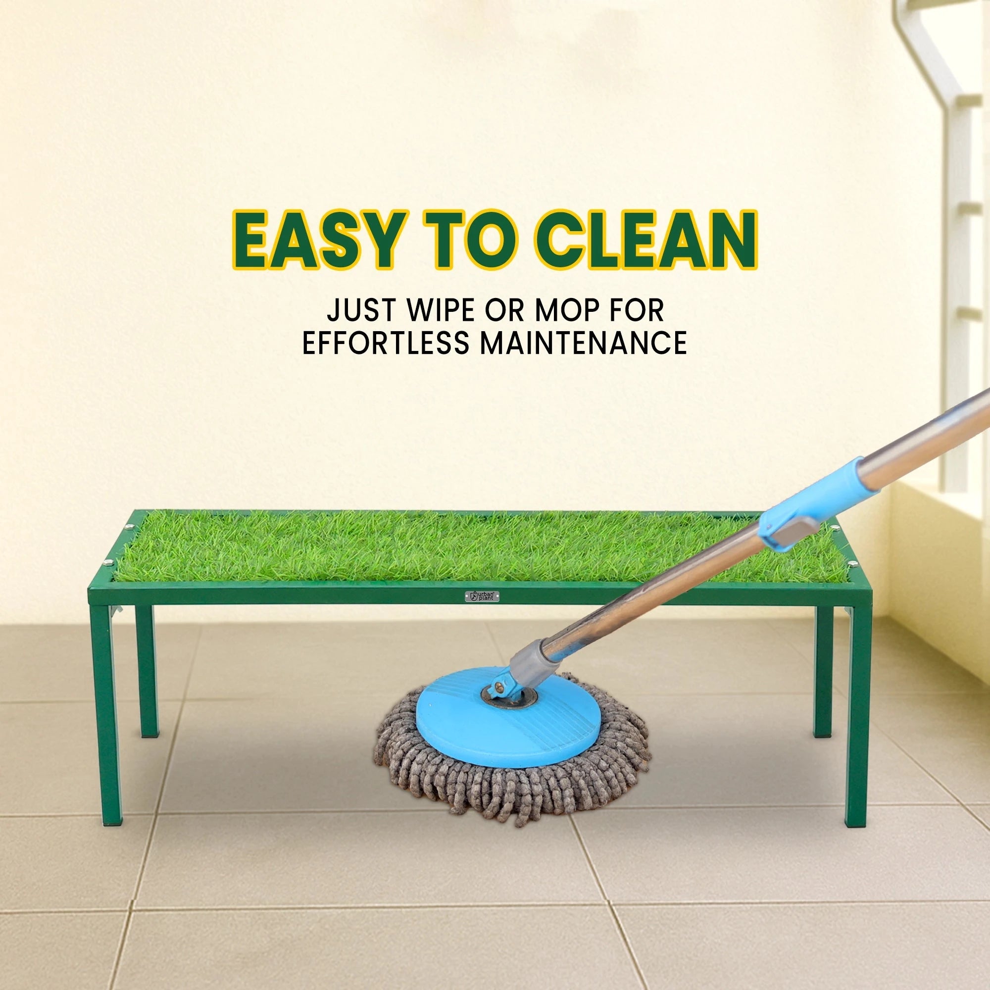 Urban Plant Apollo Plant Stand with Green Grass (Green – Set of 4) Plant Stand Urban Plant