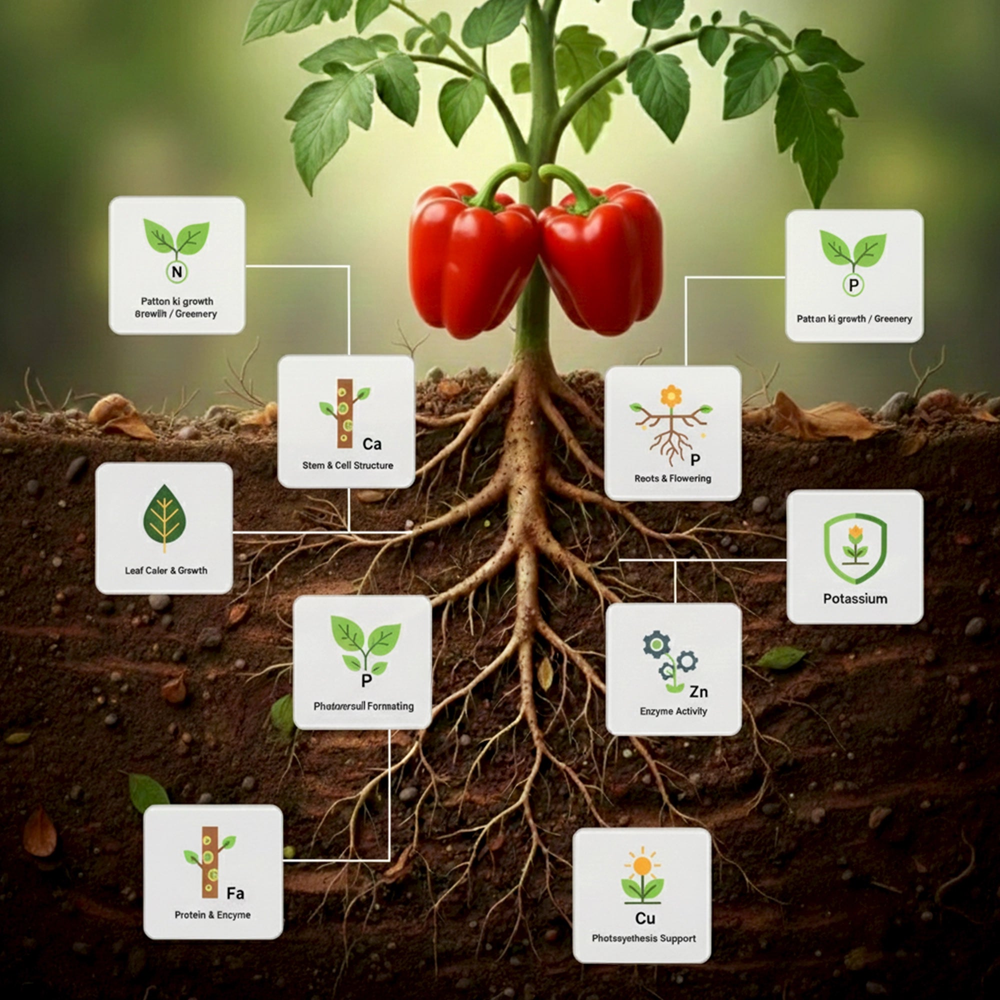 Vermicompost Organic Fertilizer ingredients for your garden plants