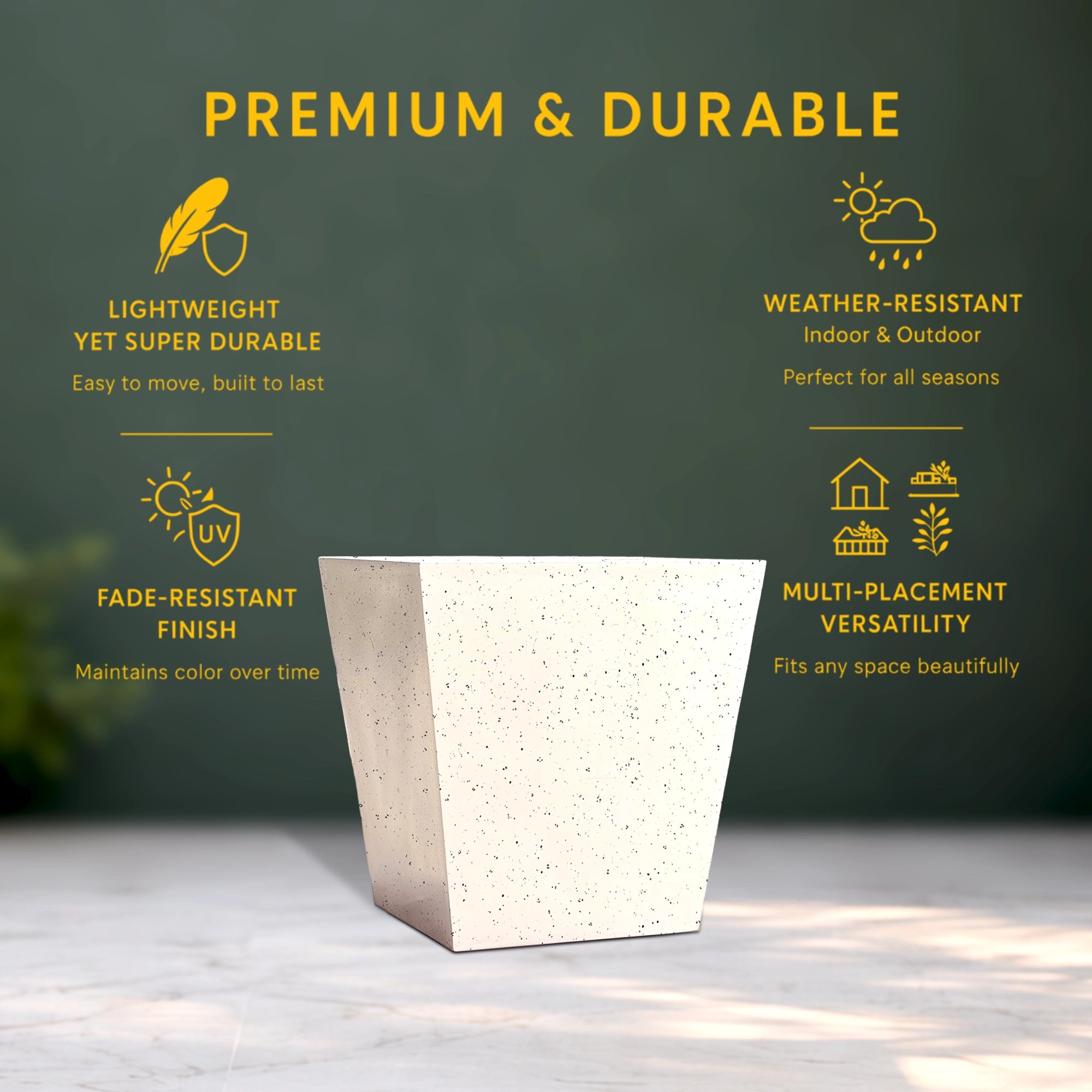 PRISM Fiber Planter - L13 (5-Year Warranty)