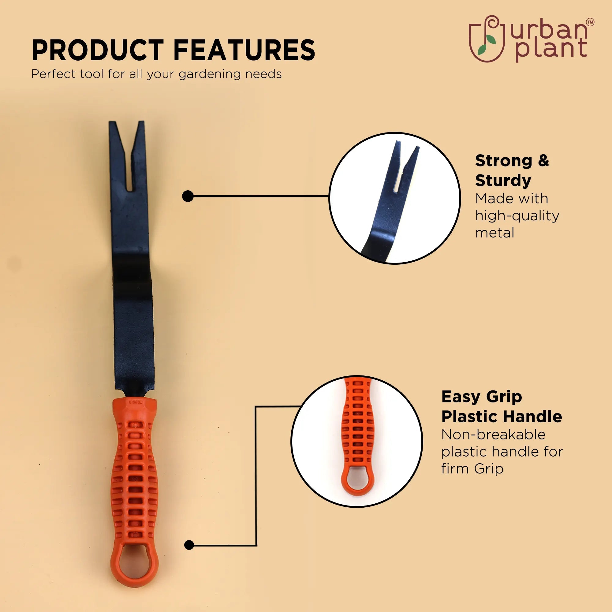 Urban Plant Hand Weeder-Flat Urban Plant