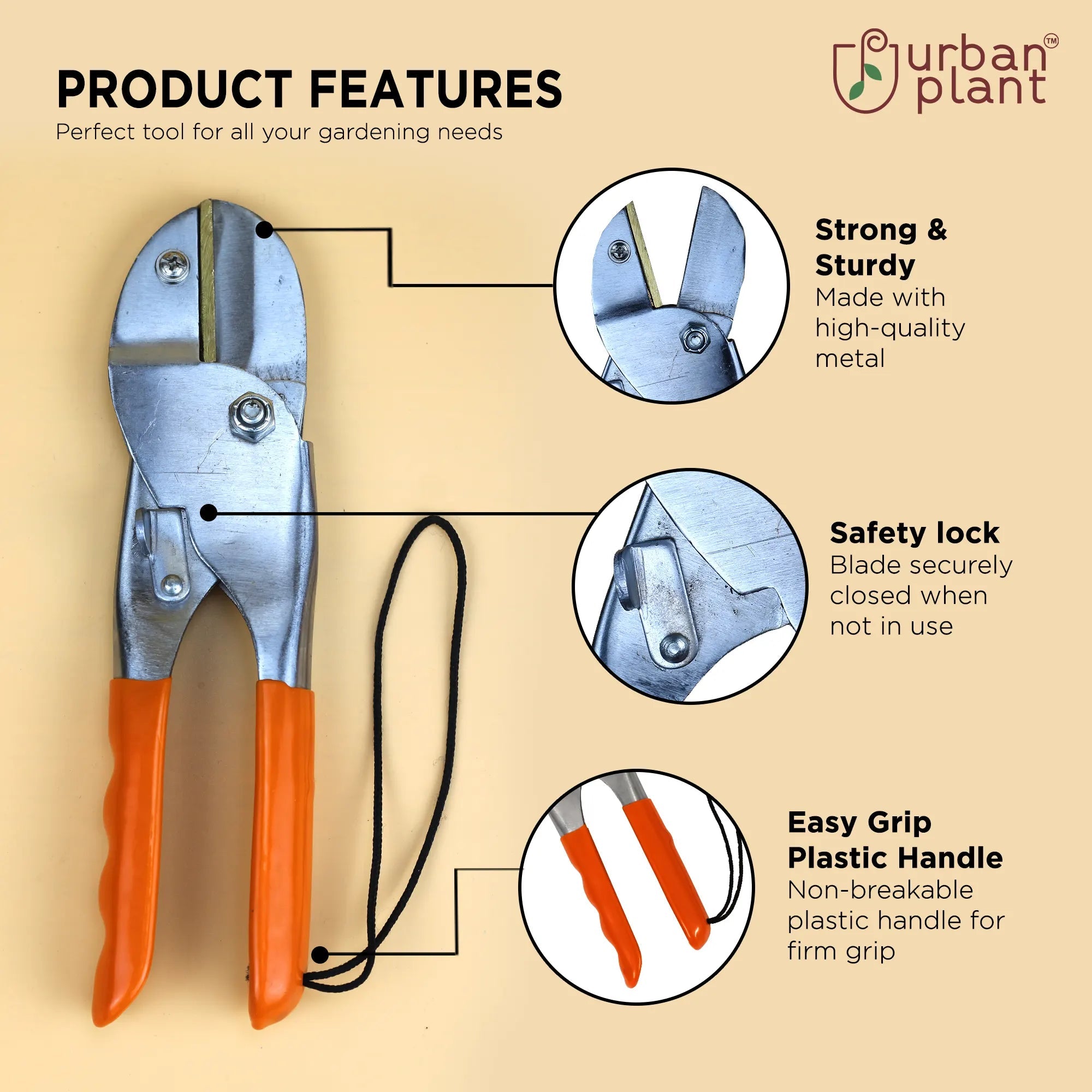 Urban Plant ClipMaster Heavy Duty Pruner Urban Plant