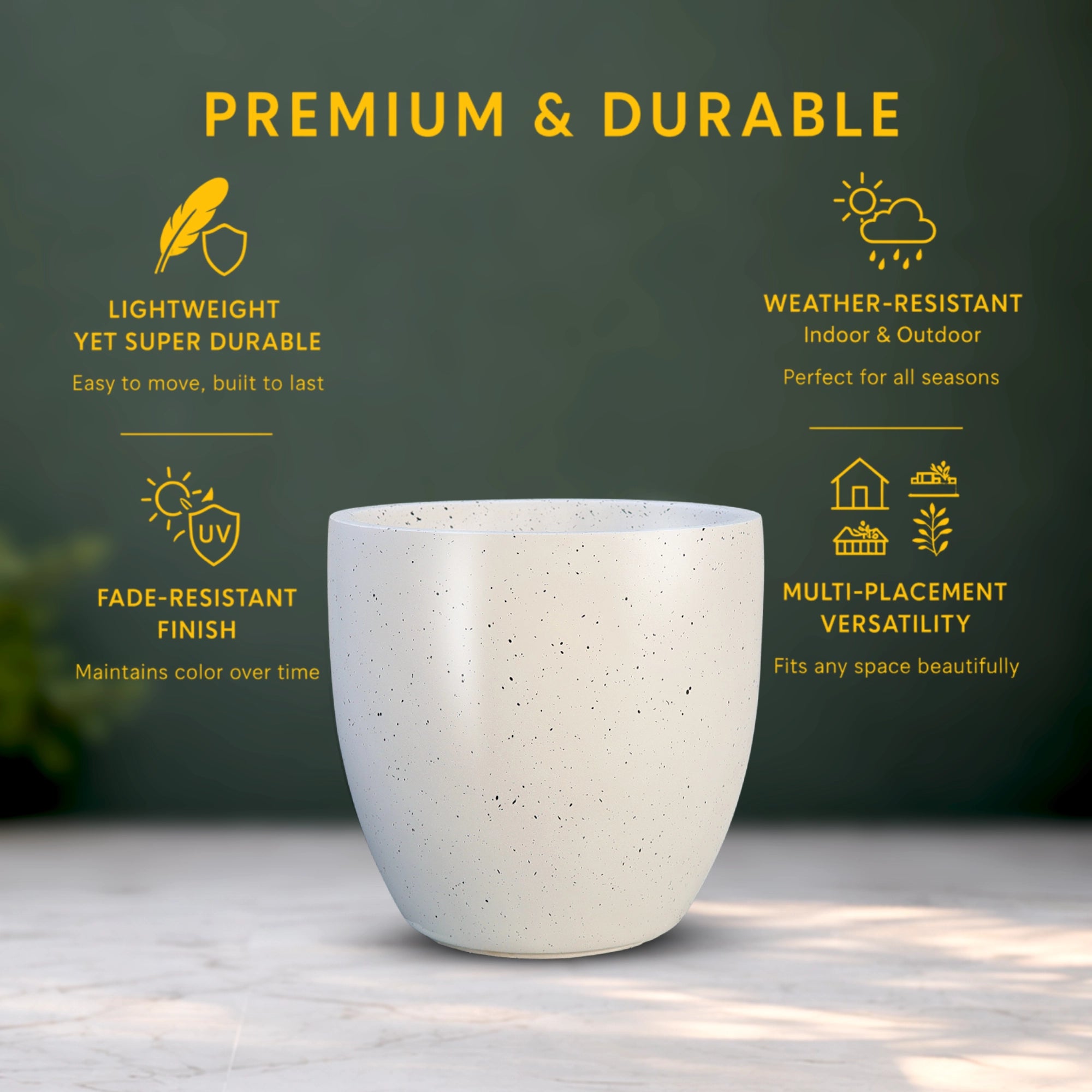 CURVA Planter – M14 (5 Years Warranty) | Product Feature