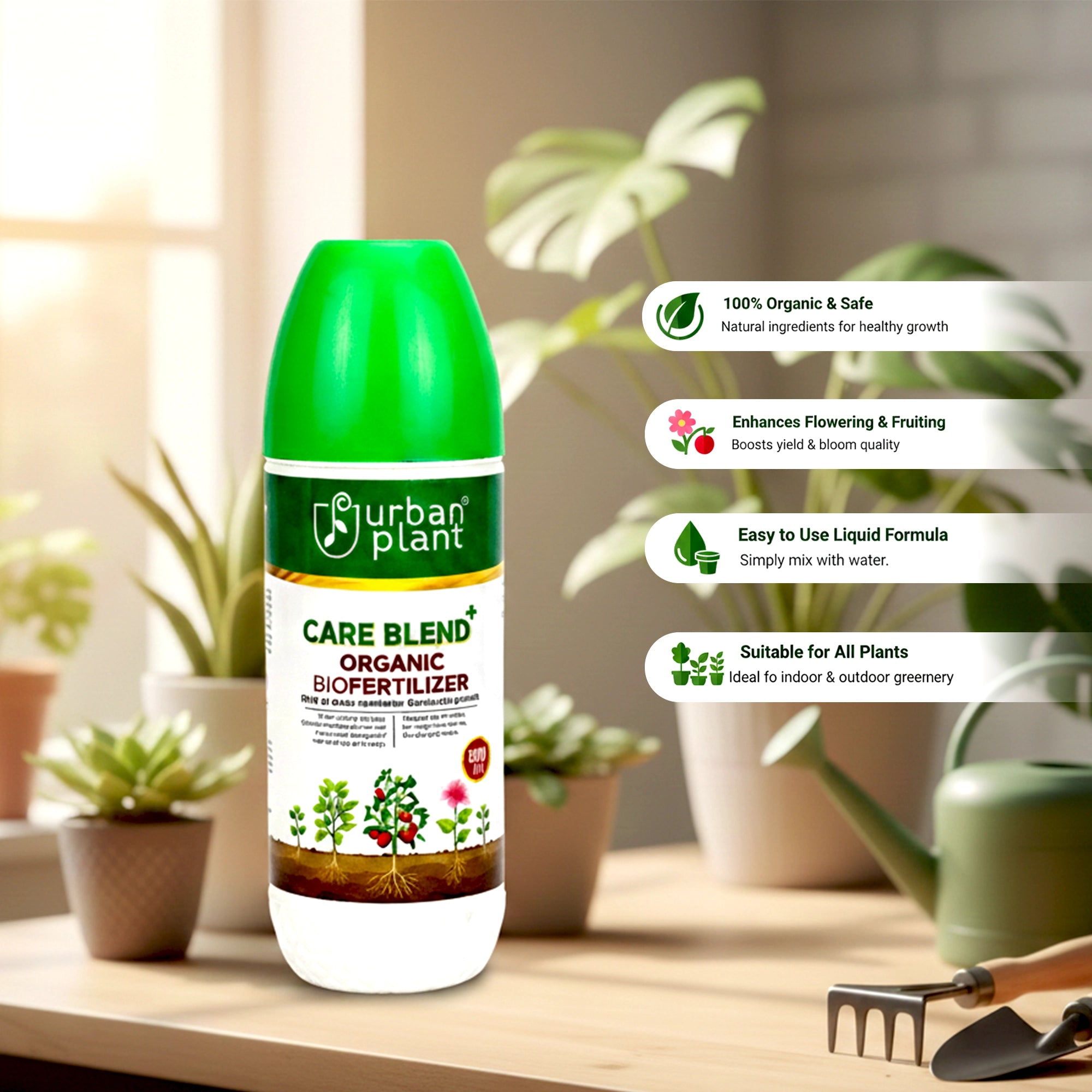 Urban Plant Care Blend Bio Plant Fertilizer product feature