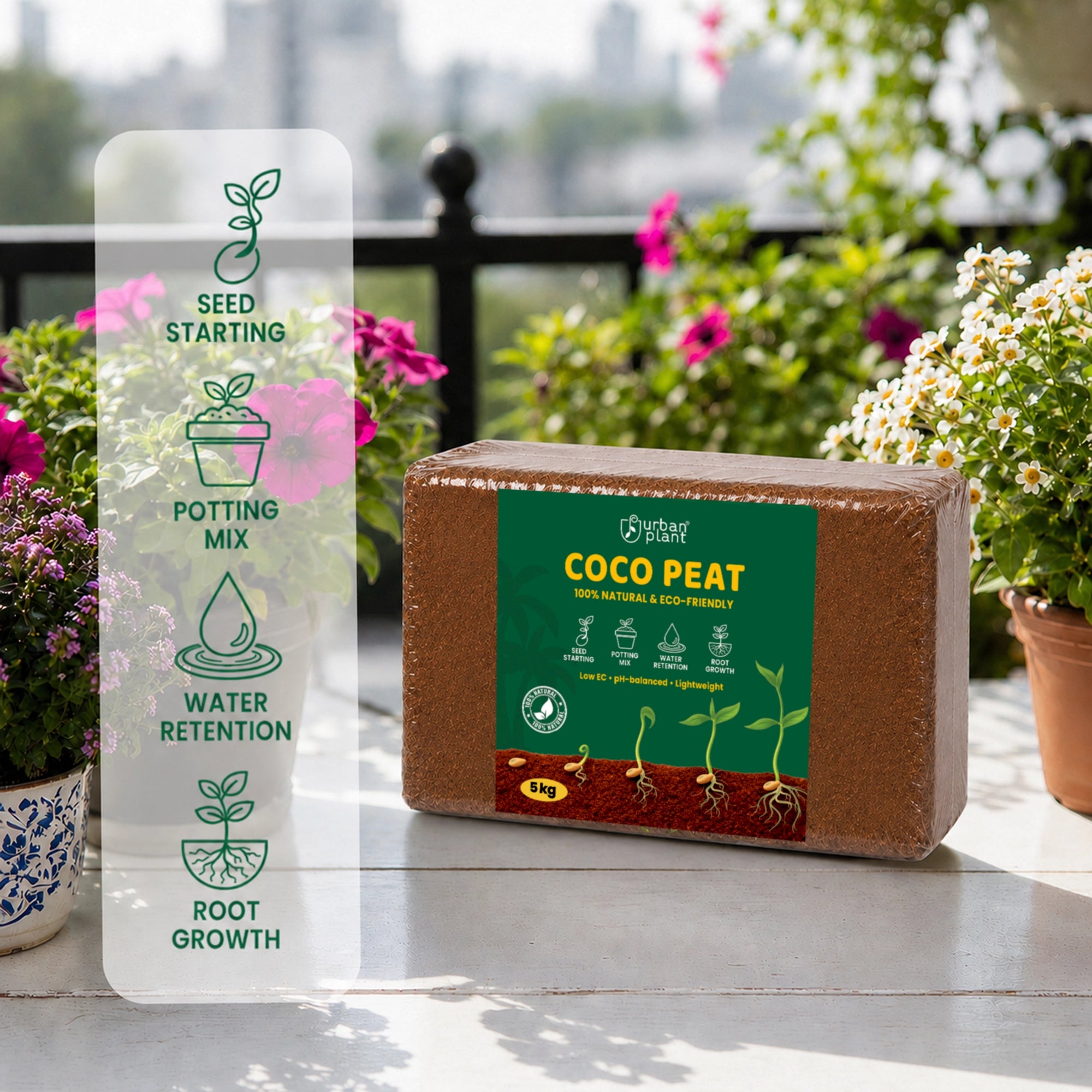 Cocopeat Block - 5 kg