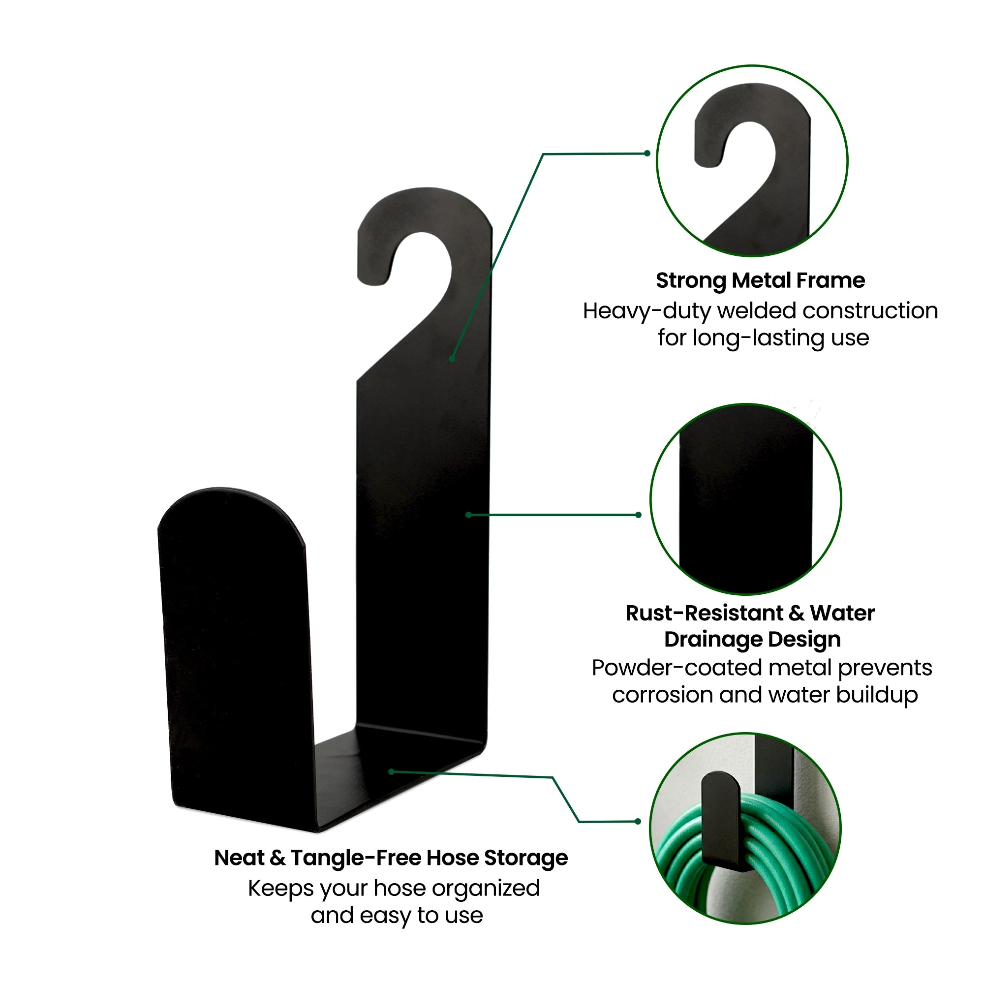 Urban Plant Hose Pipe Holder features