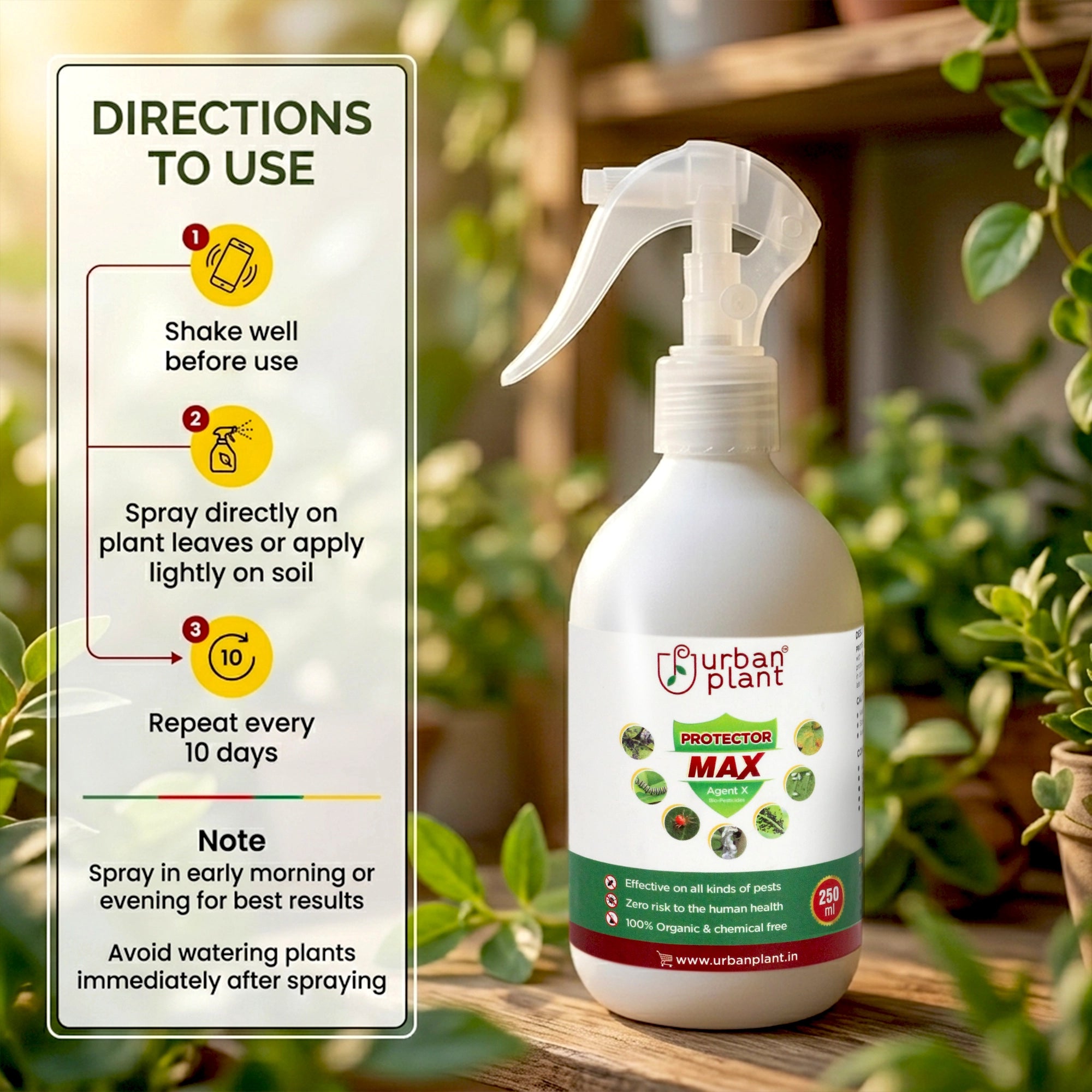 Protector MAX Pest Control how to use