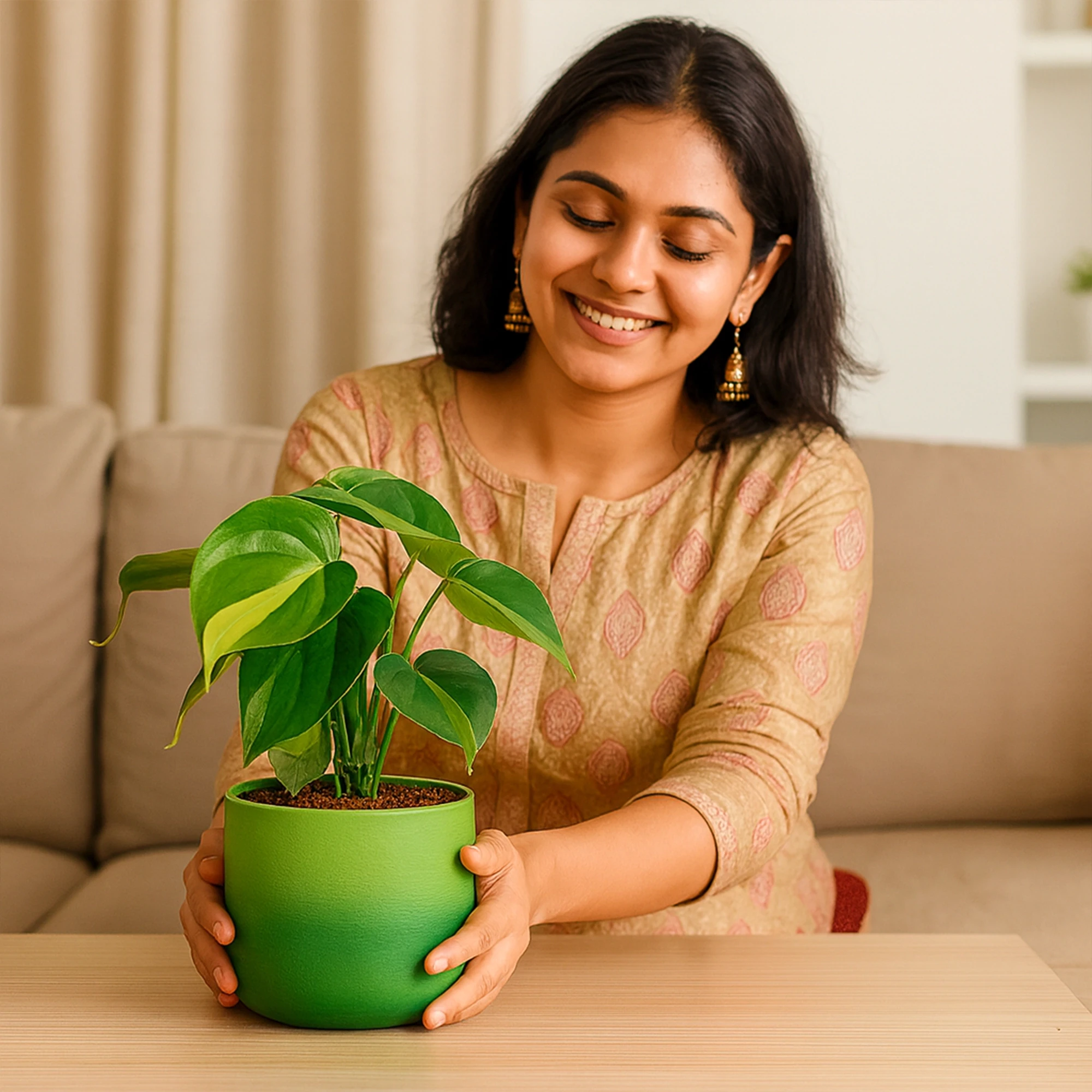 Gala Gradient Terracotta Pot Urban Plant