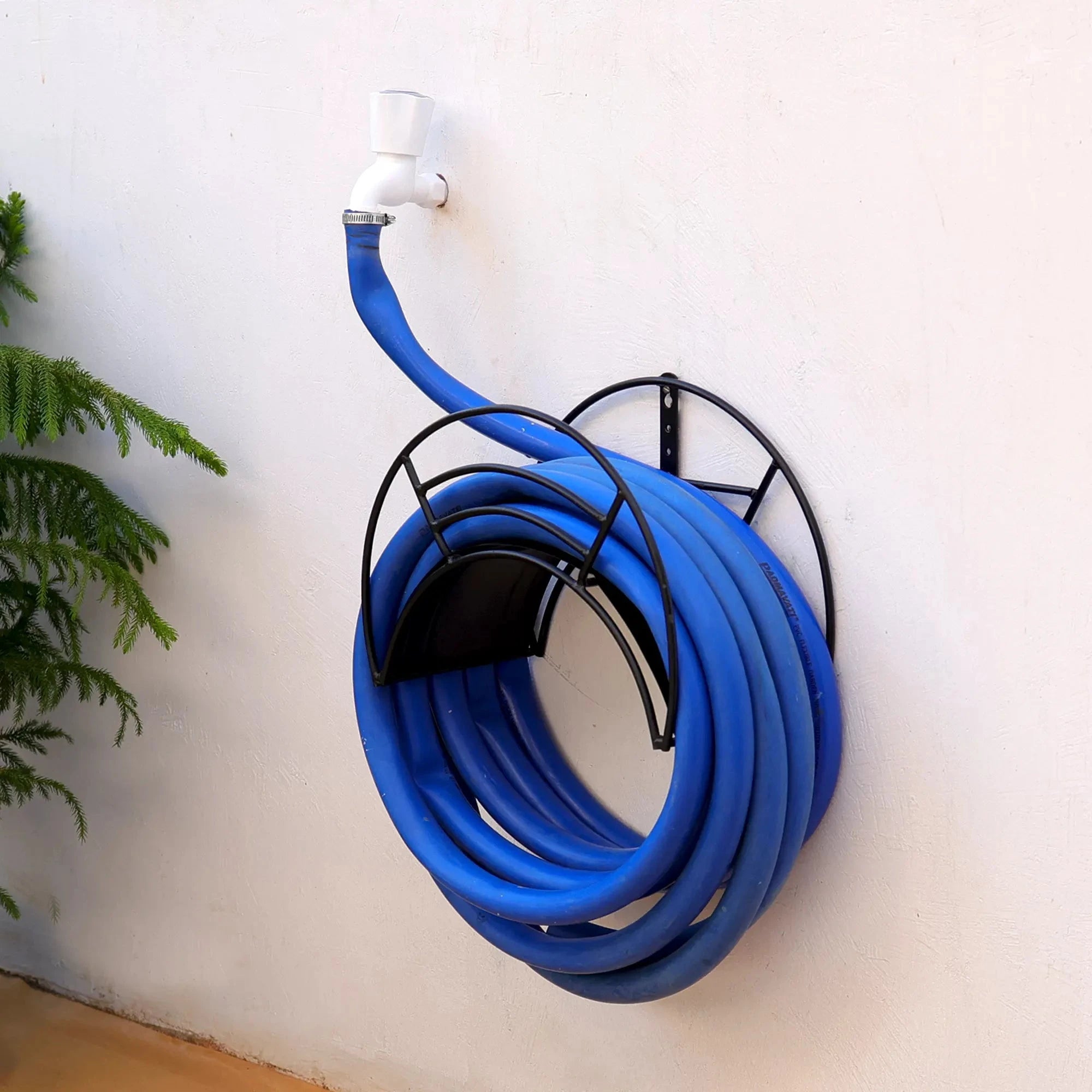 Urban Plant Wall Mount Garden Hose Hanger (Black) Gardening Accessories Urban Plant