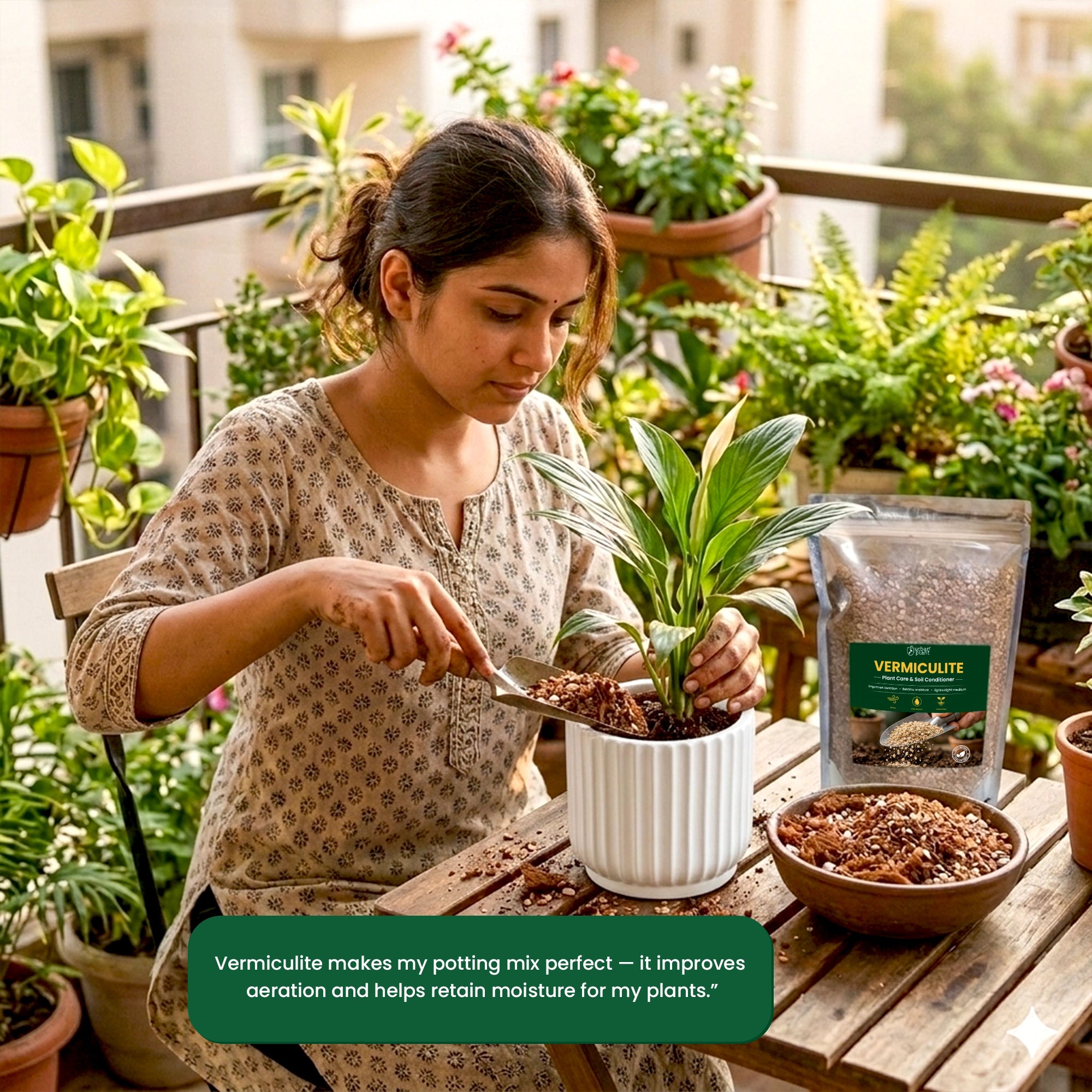 Vermiculite for Plants uses