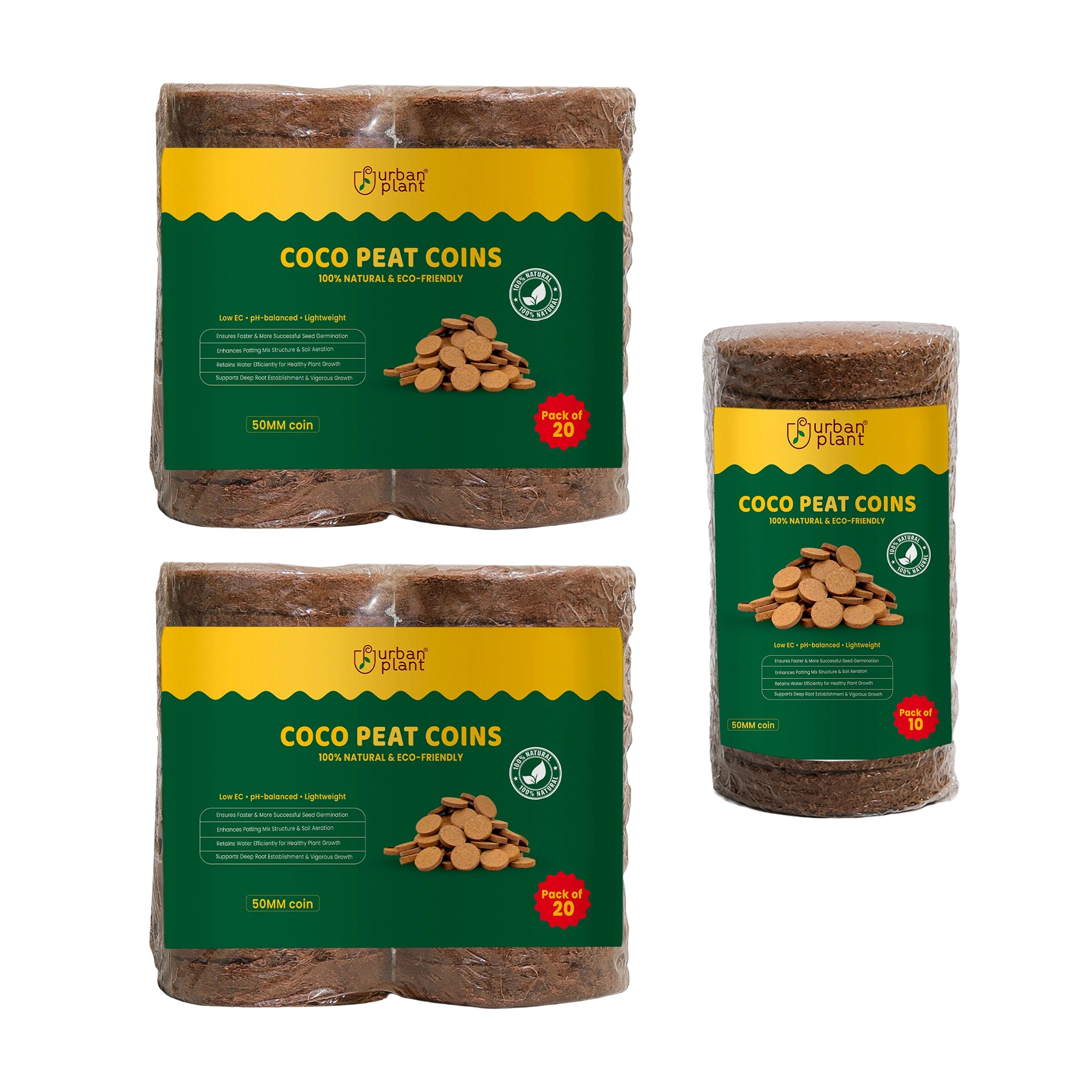 Cocopeat Seedling Coin