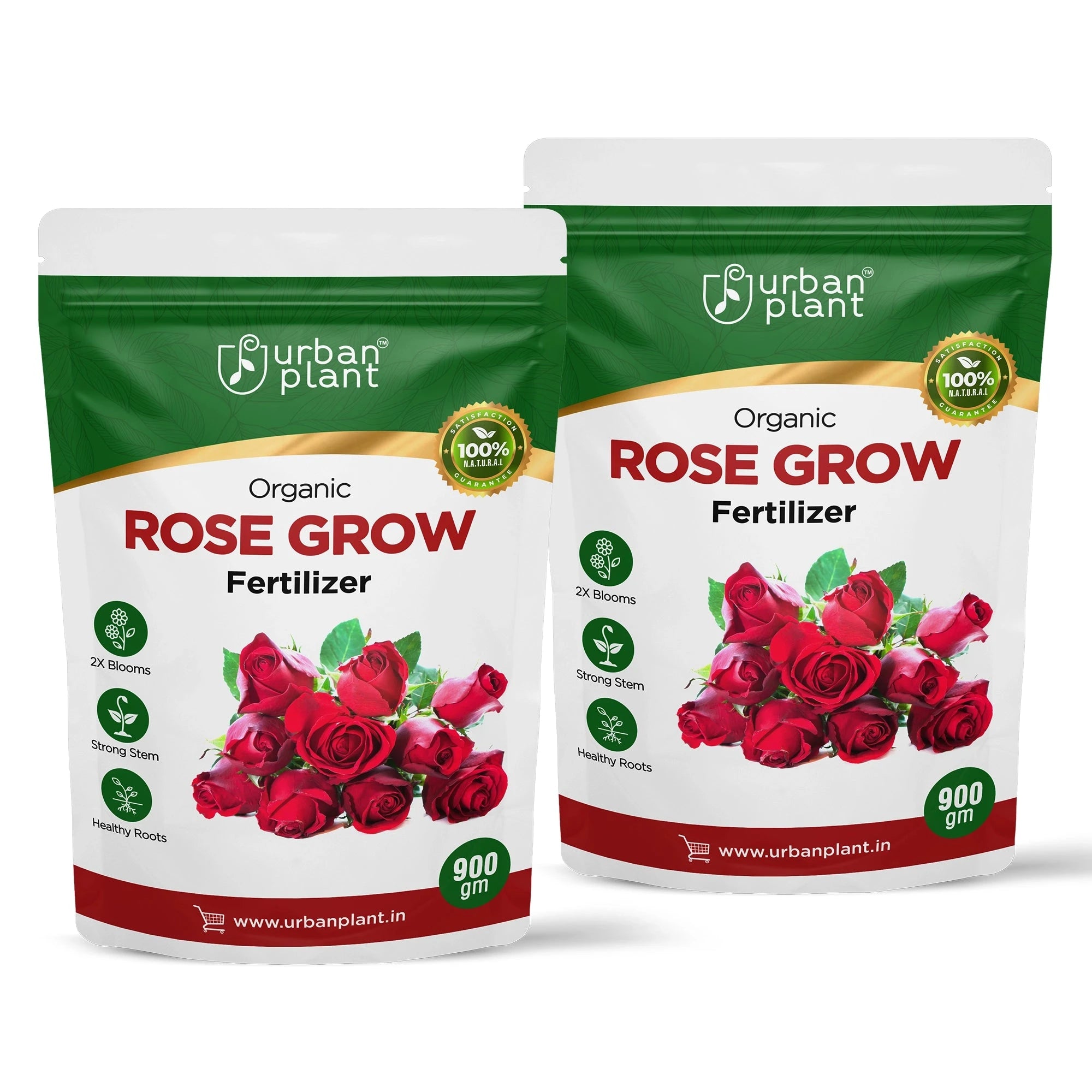 Rose Grow Fertilizer Potting Mix Urban Plant Pack of 2