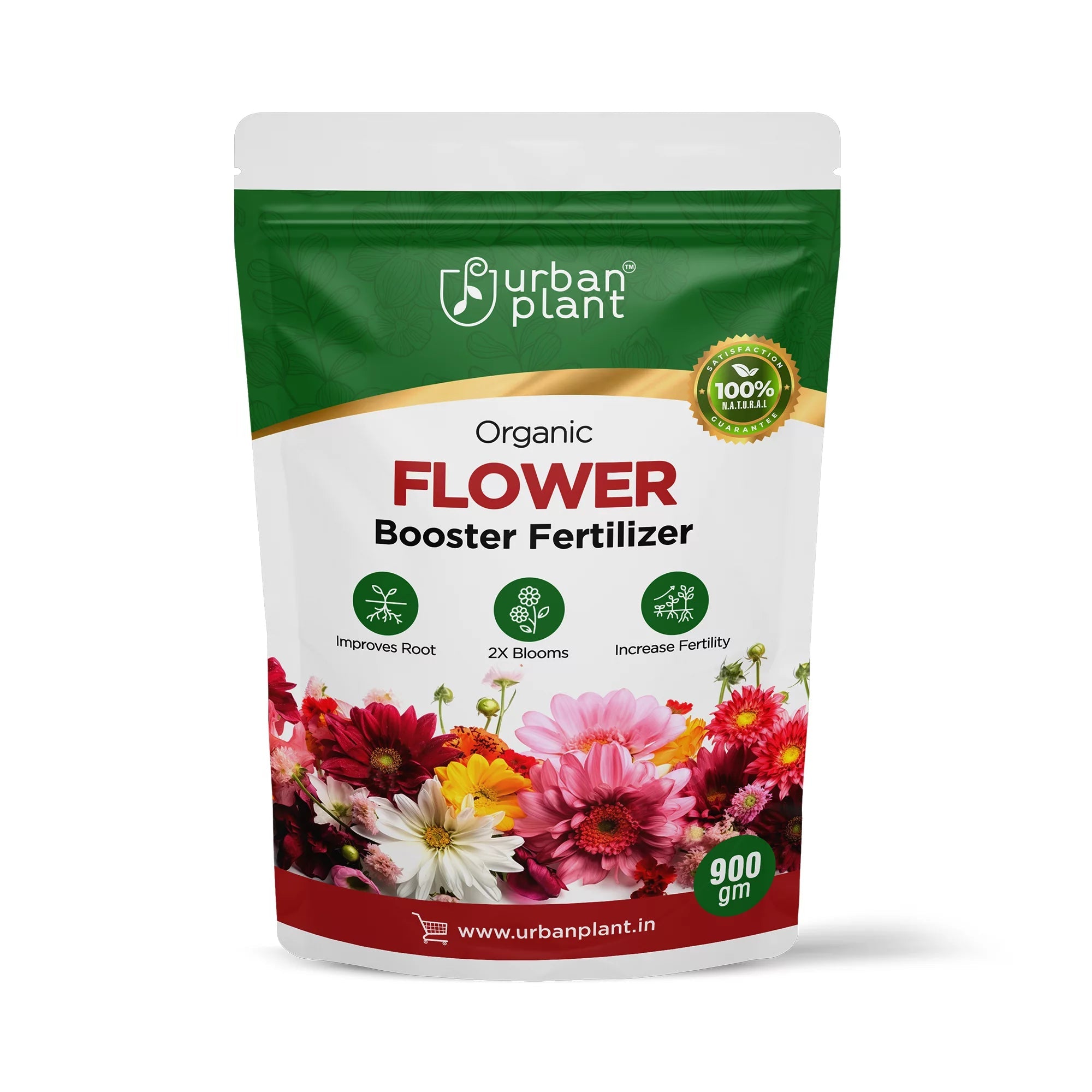 Flower Booster Fertilizer for Rose Plants 900g Potting Mix Urban Plant 1 