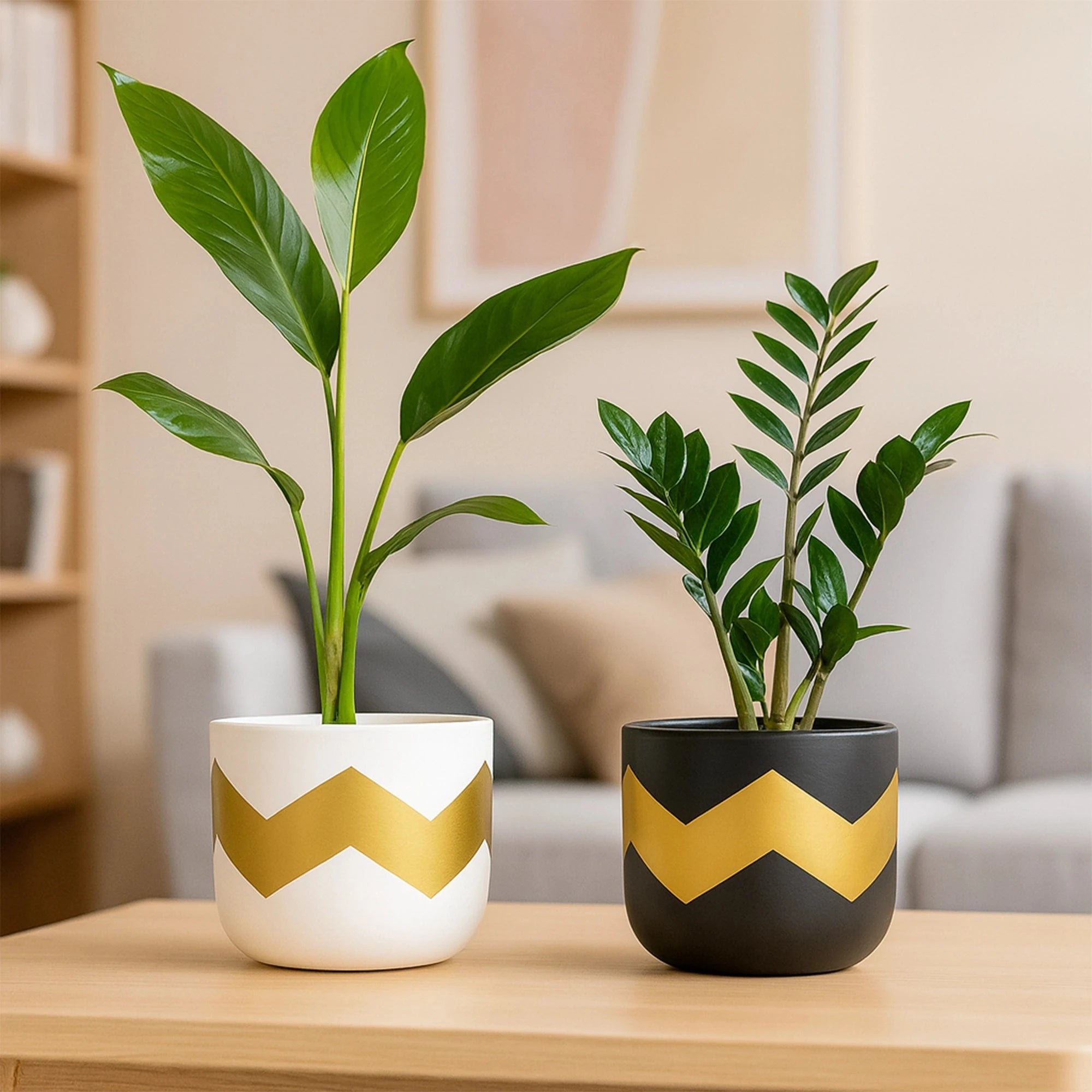 Terracotta Wonders - (Set of 2) Terracotta Pot Urban Plant Terracotta Grace