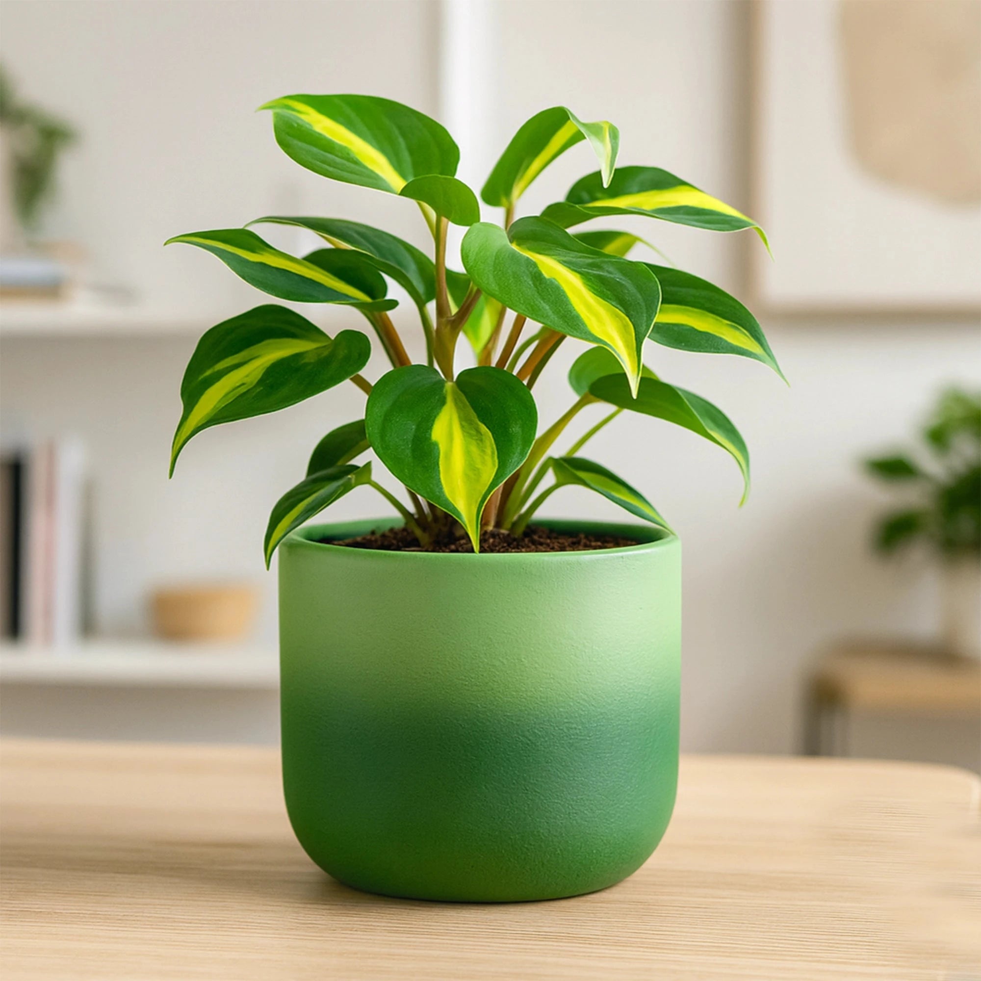 Gala Gradient Terracotta Pot Urban Plant Green