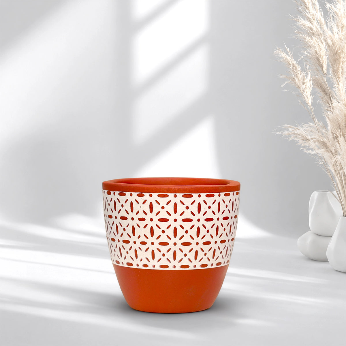 Clay Canvas Terracotta Pot Pattern: Heritage