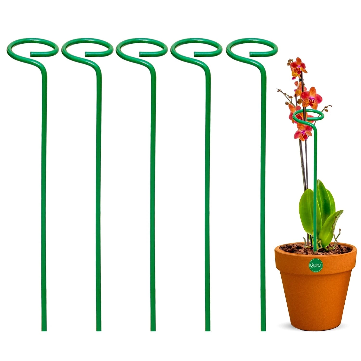 Urban Plant Garden Stakes Gardening Accessories Urban Plant Pack of 5 18 Inch