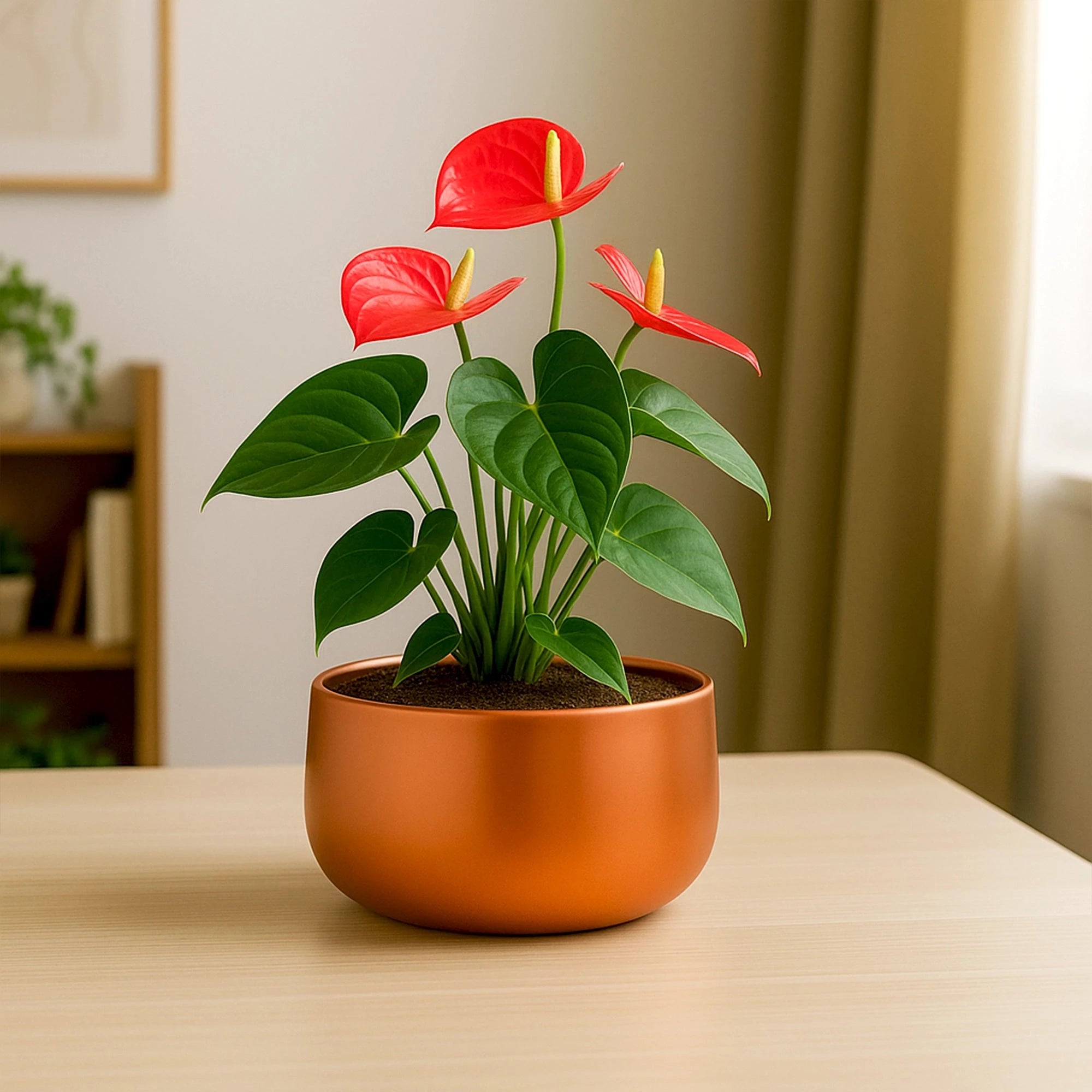 Metalix Metal pot Metal Planter Urban Plant Bronze