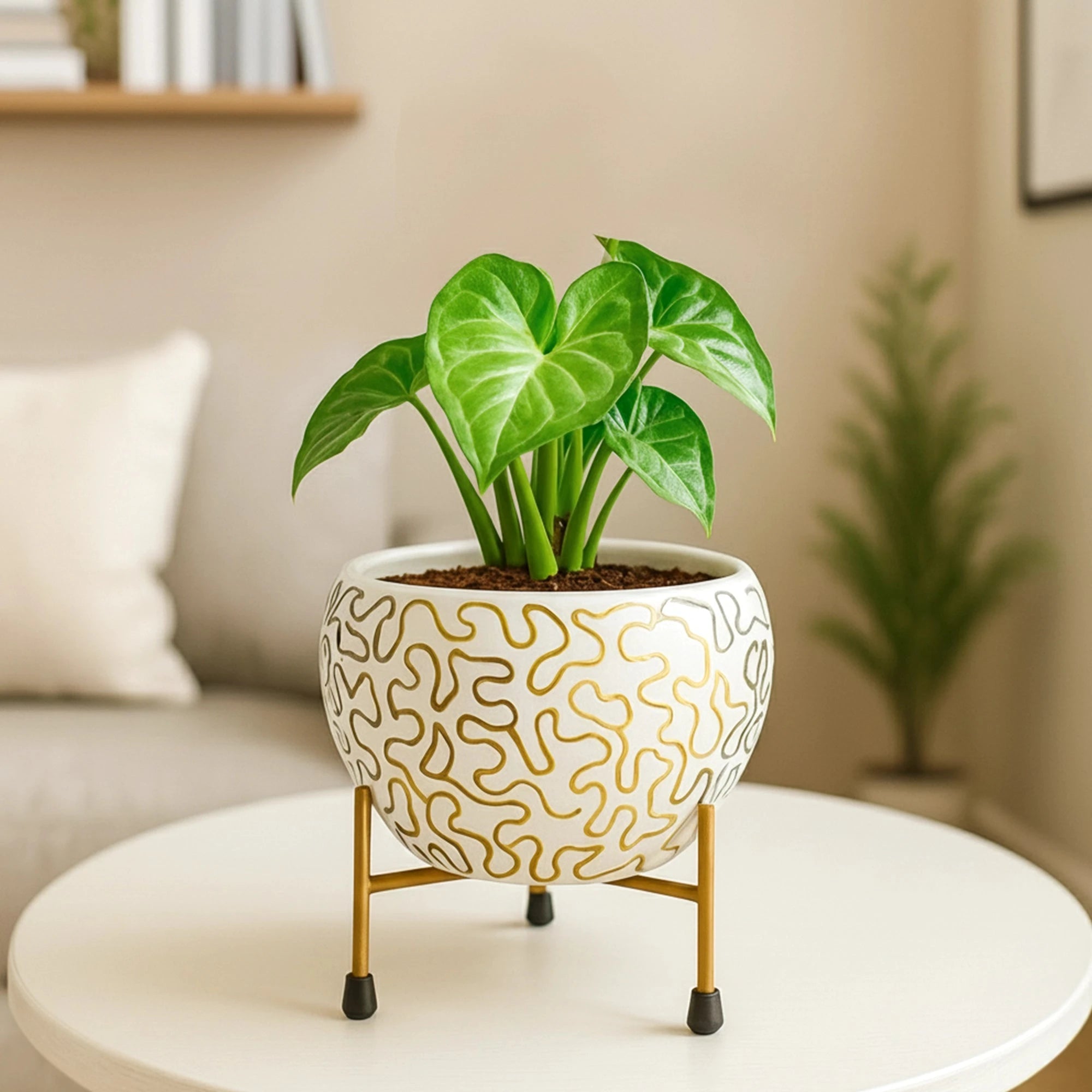 Orchard Table-top Metal Pot Metal Planter Urban Plant