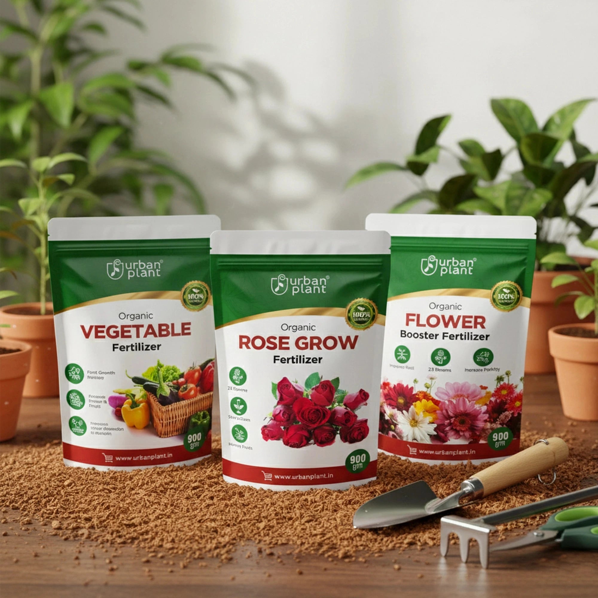 Urban Plant Premium Bloom & Grow Fertilizer Combo Kit Fertilizer Urban Plant