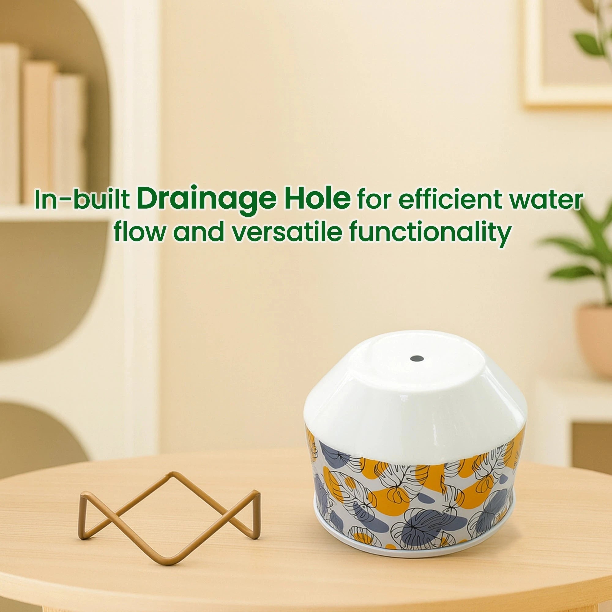 Caramel Metal Planter Metal Planter Urban Plant