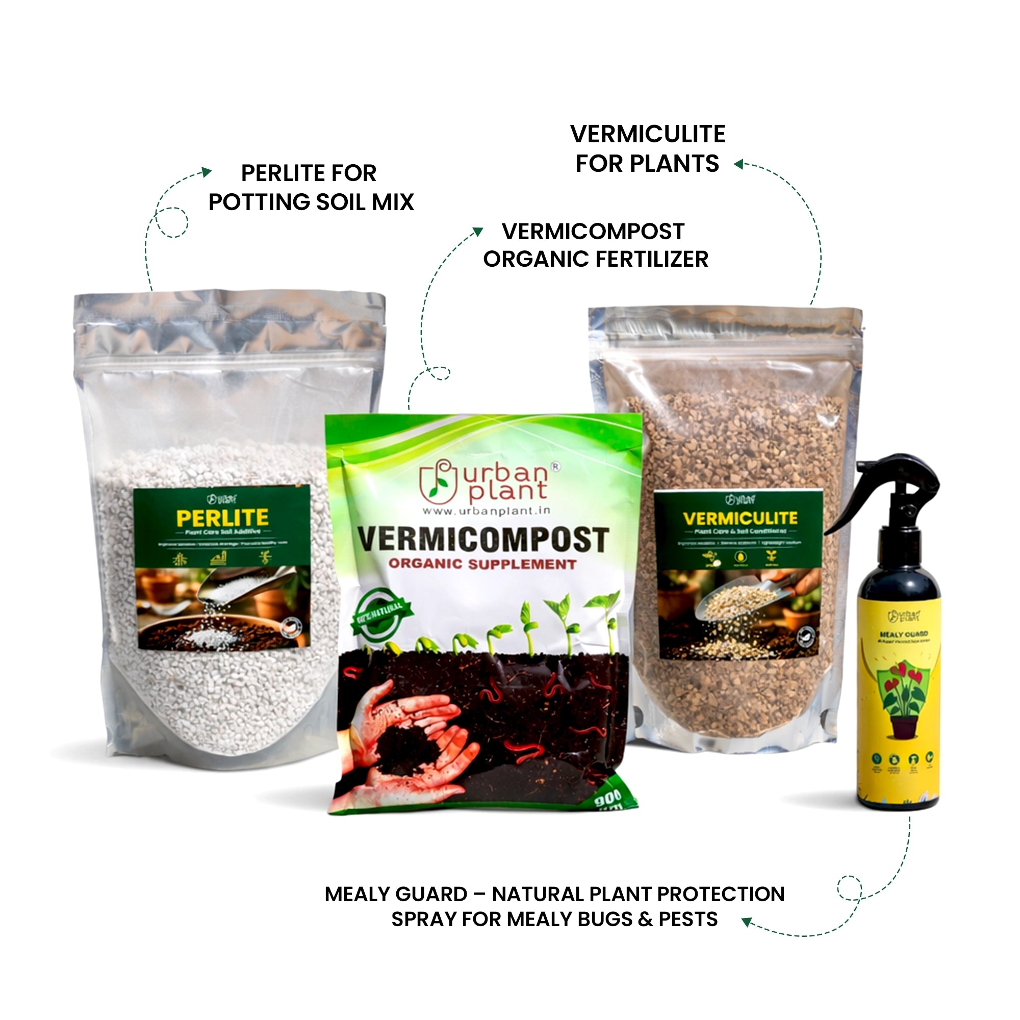 complete plant care combo for balcony plants