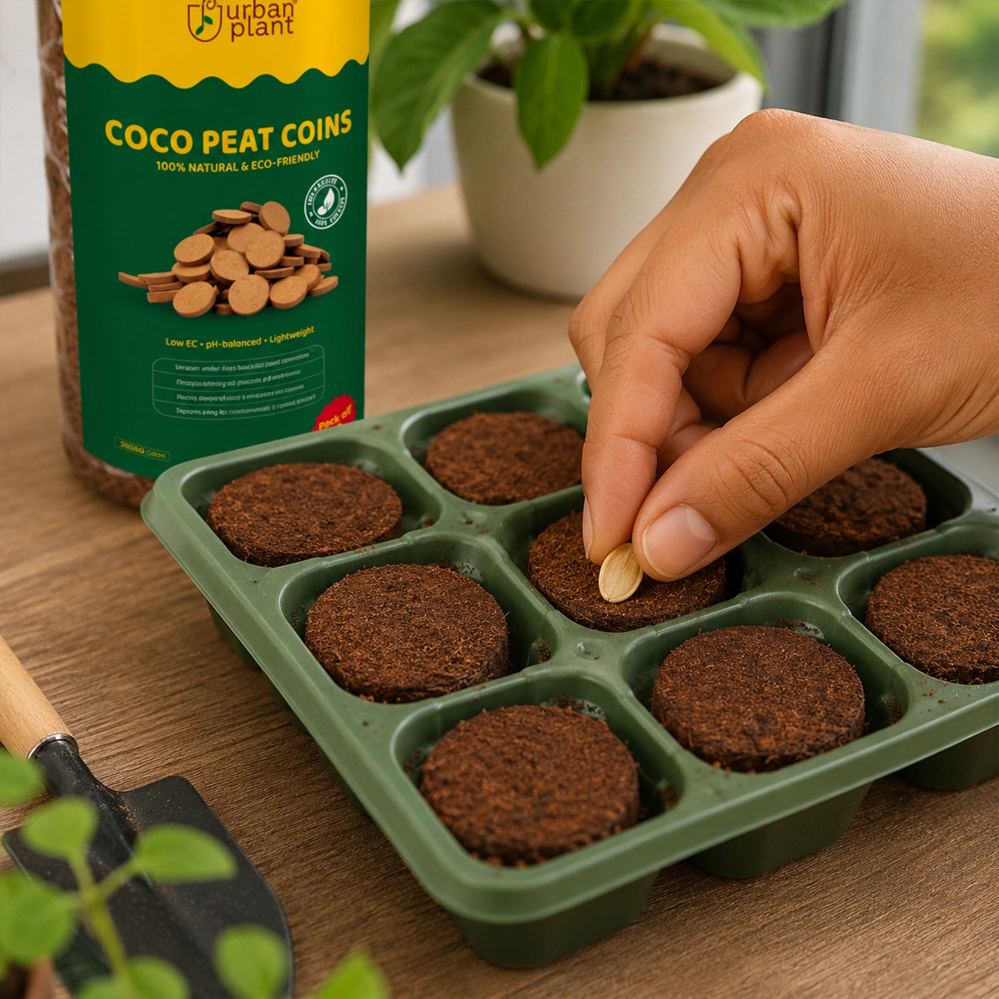Urban Plant Cocopeat Seedling Coin