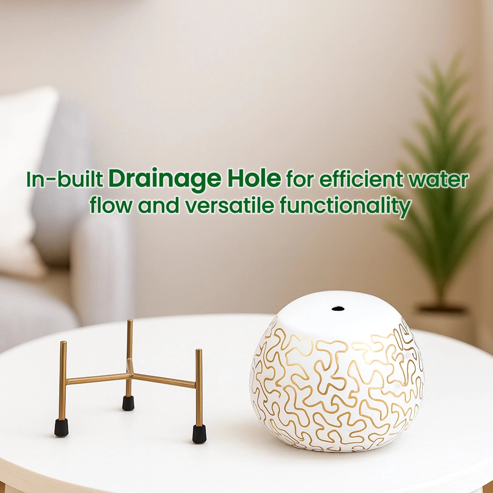 Orchard Table-top Metal Pot Metal Planter Urban Plant