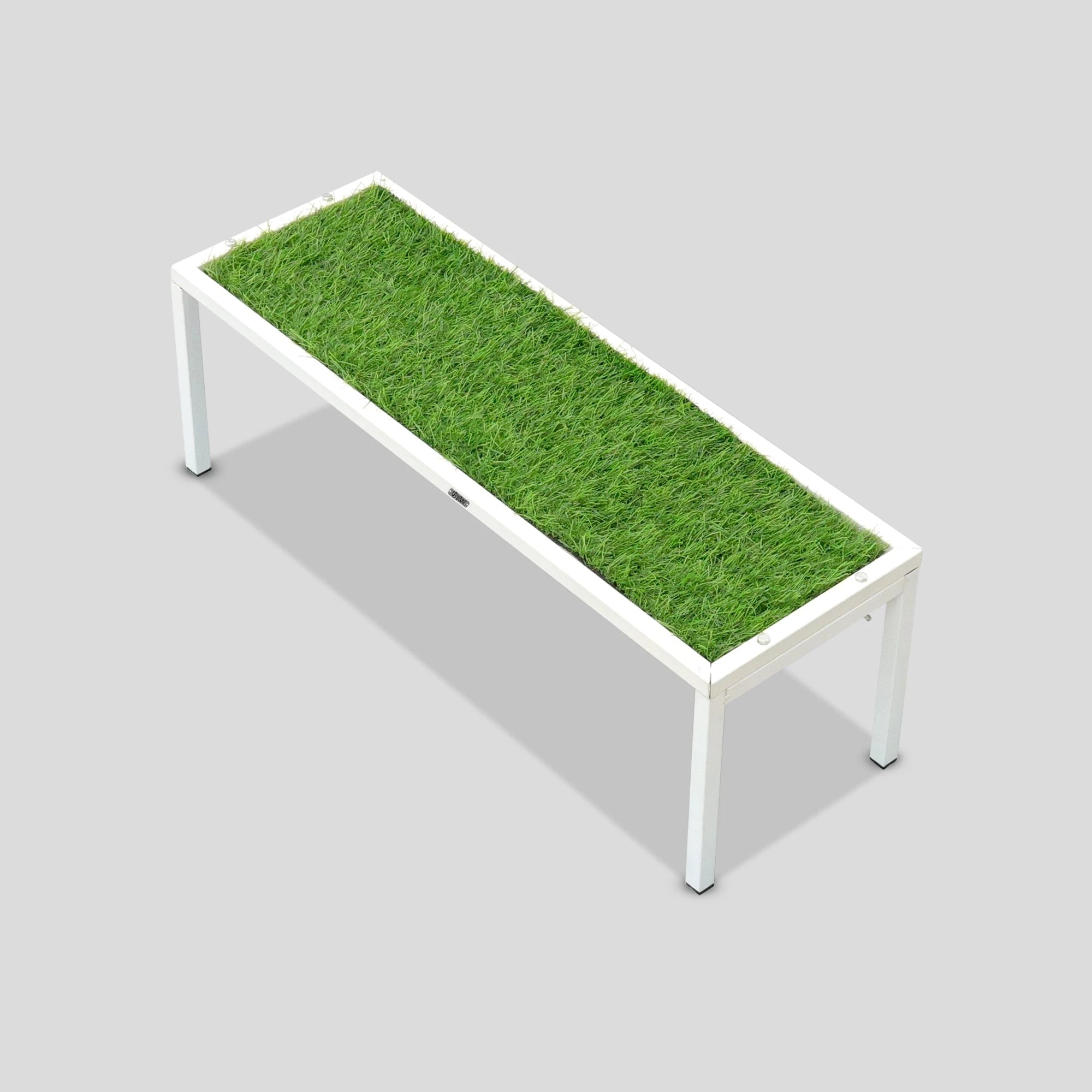 Urban Plant Apollo Plant Stand with Green Grass (White – Set of 1) Plant Stand Urban Plant