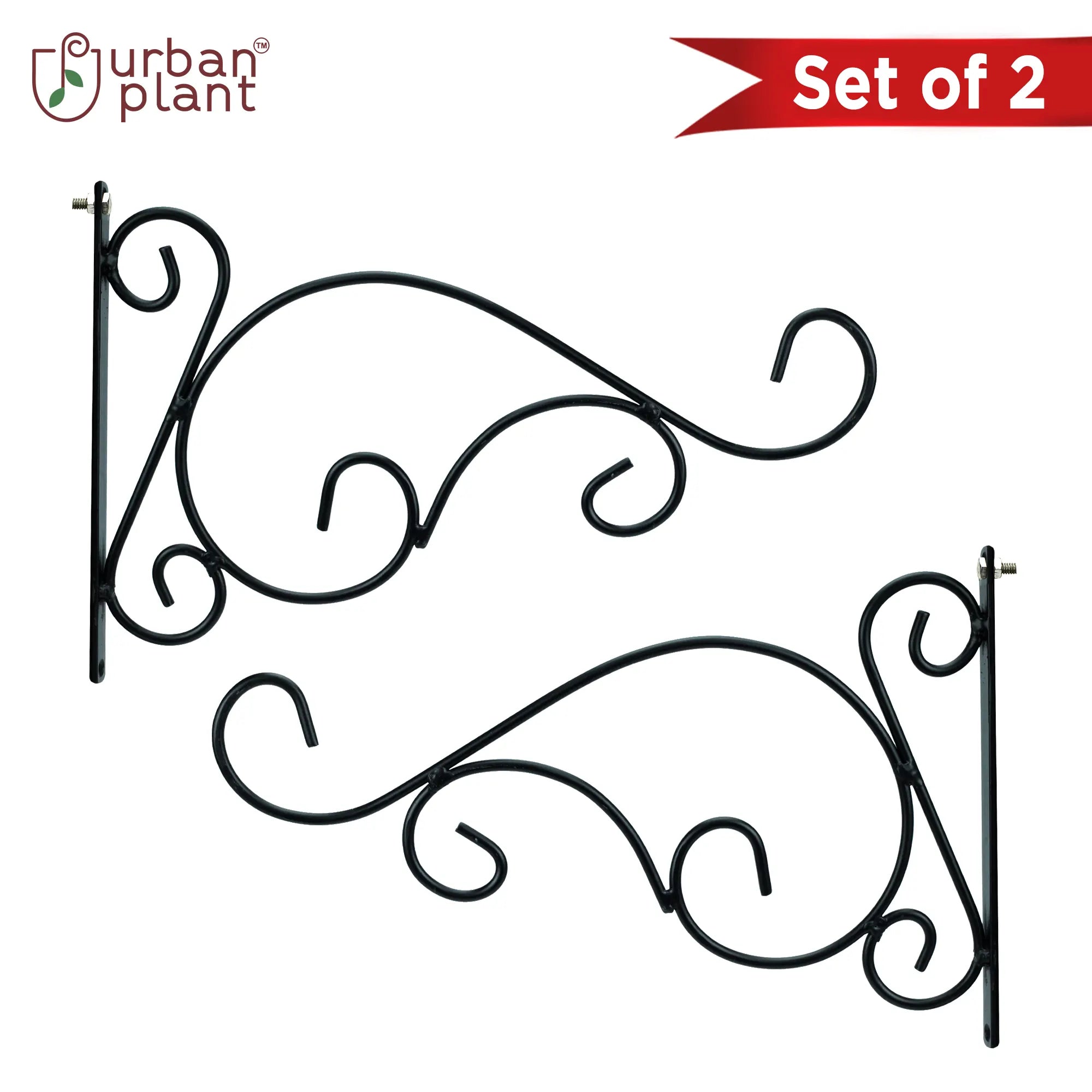Curved Wall Bracket for Plant ( Set of 2 ) Urban Plant
