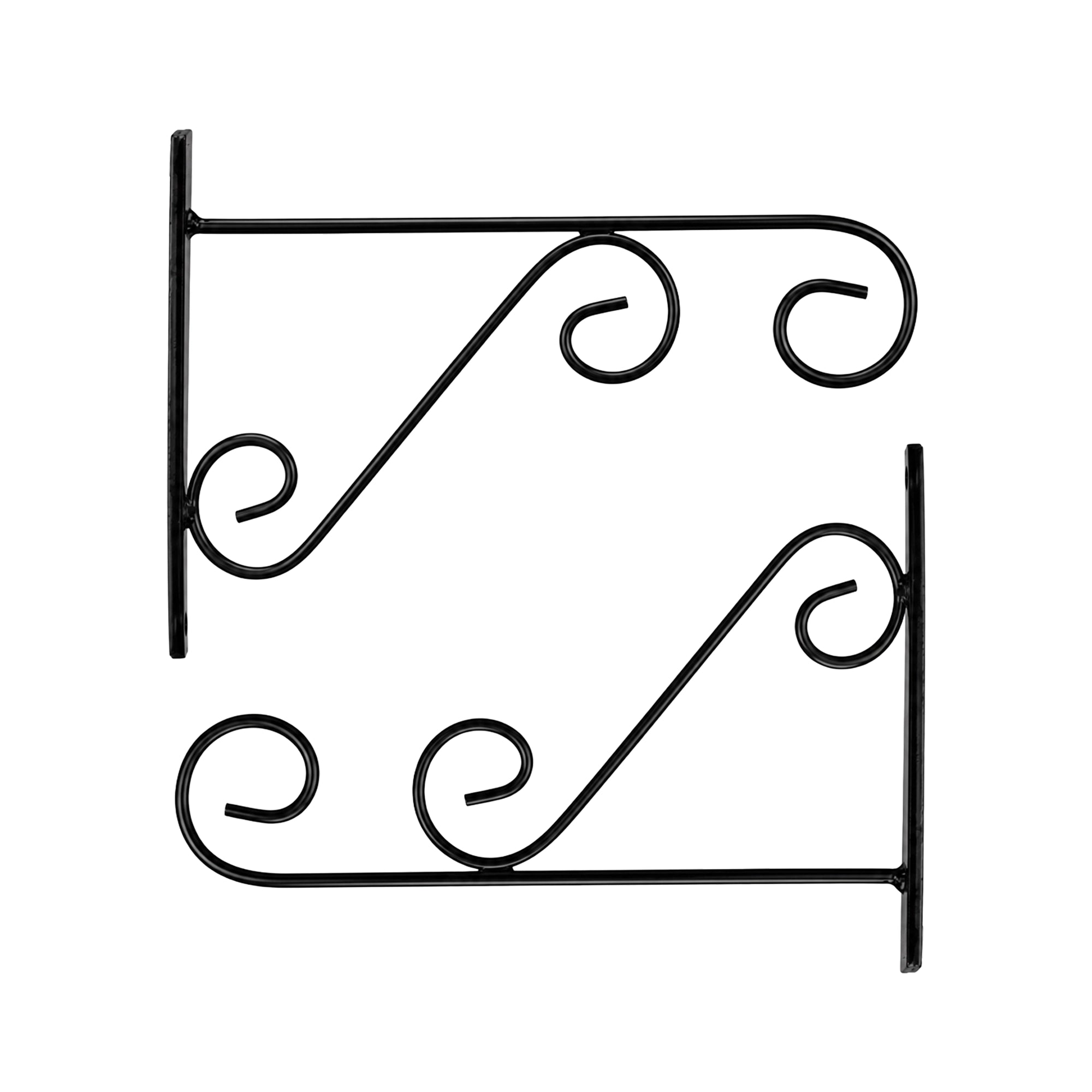 Urban Plant Metal Wall Bracket - (Set of 2) S-Shape