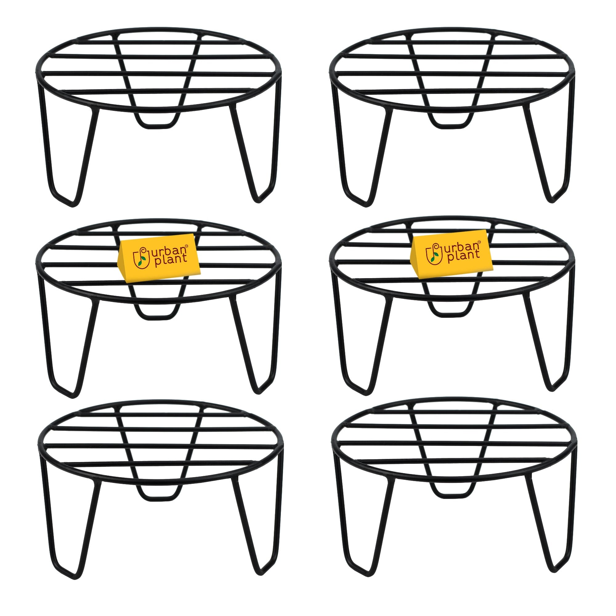 Urban Plant Durable Easy Pot Stand - 1171 Metal Stand Urban Plant Pack of 6