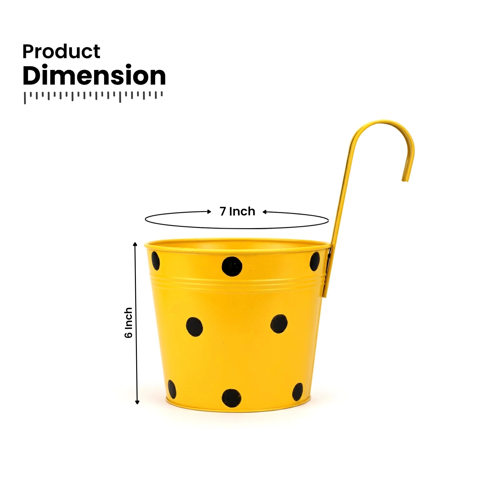 Colorcrest Hanging Planters - (Set of 5) Hanging Decor Urban Plant