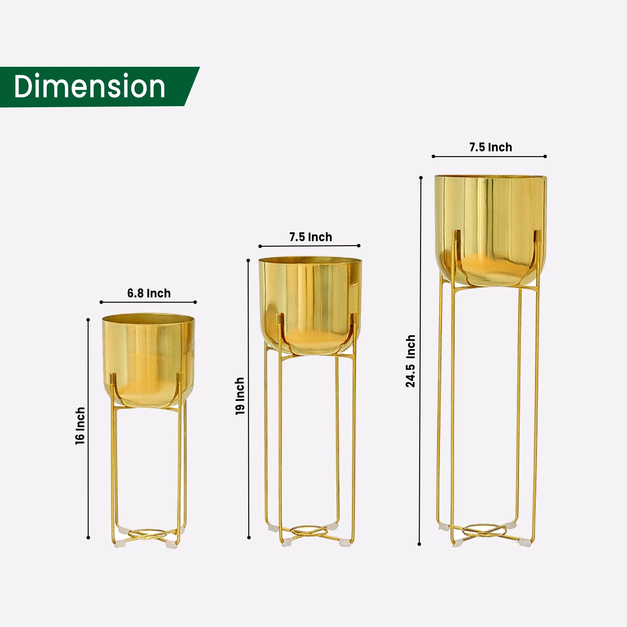 Elevé Planters Metal Planter Urban Plant