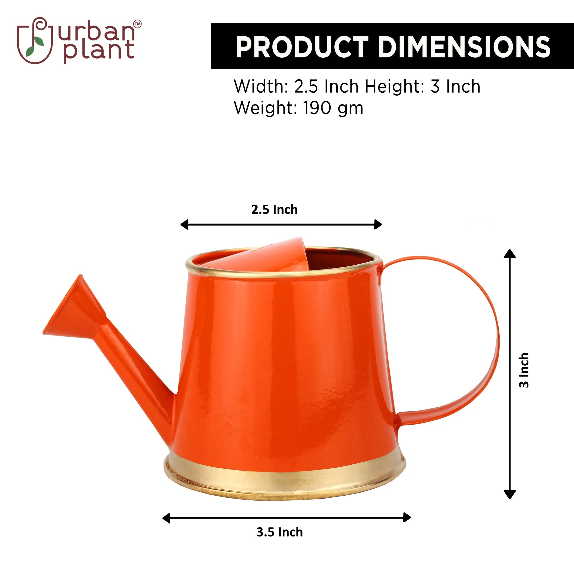 Small Watering Can for Kids | For Indoor and Outdoor Plants (250 ML) Home & Garden Urban Plant 