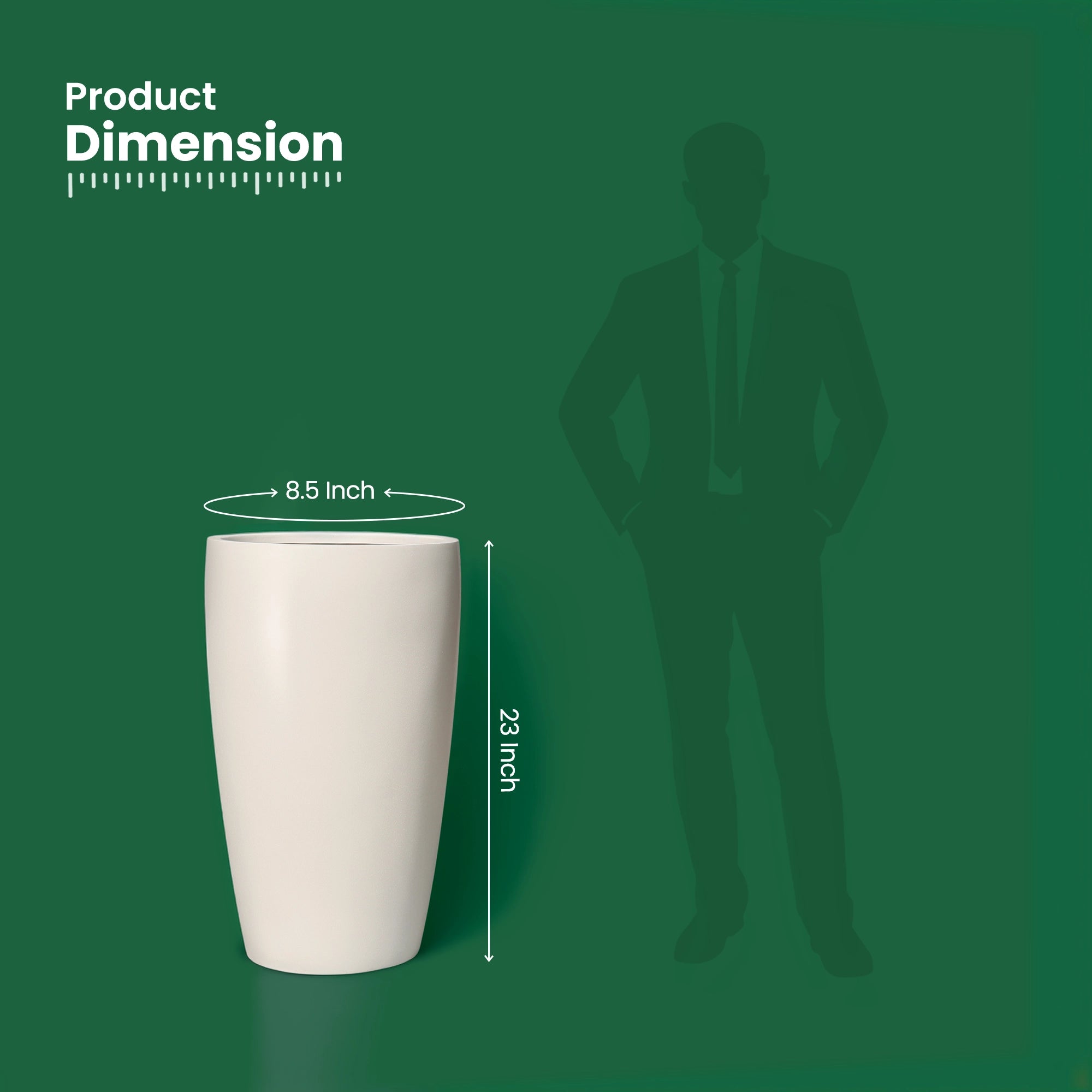 APEX Planter – T24 (5 Years Warranty) | Product Dimension