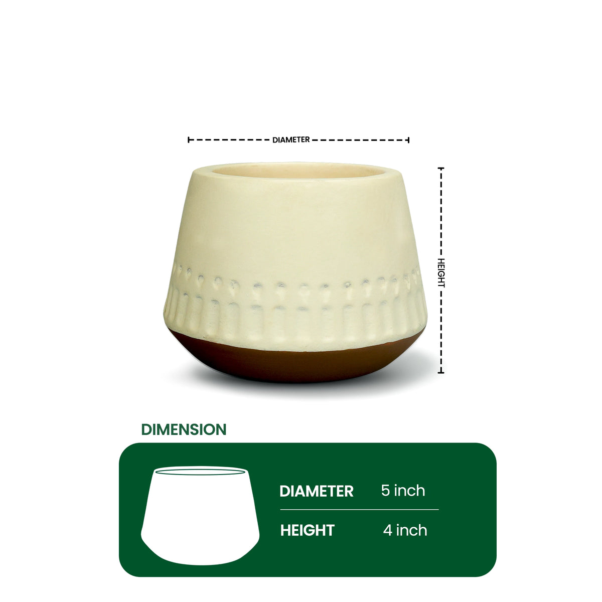 Majesty Terracotta Pot