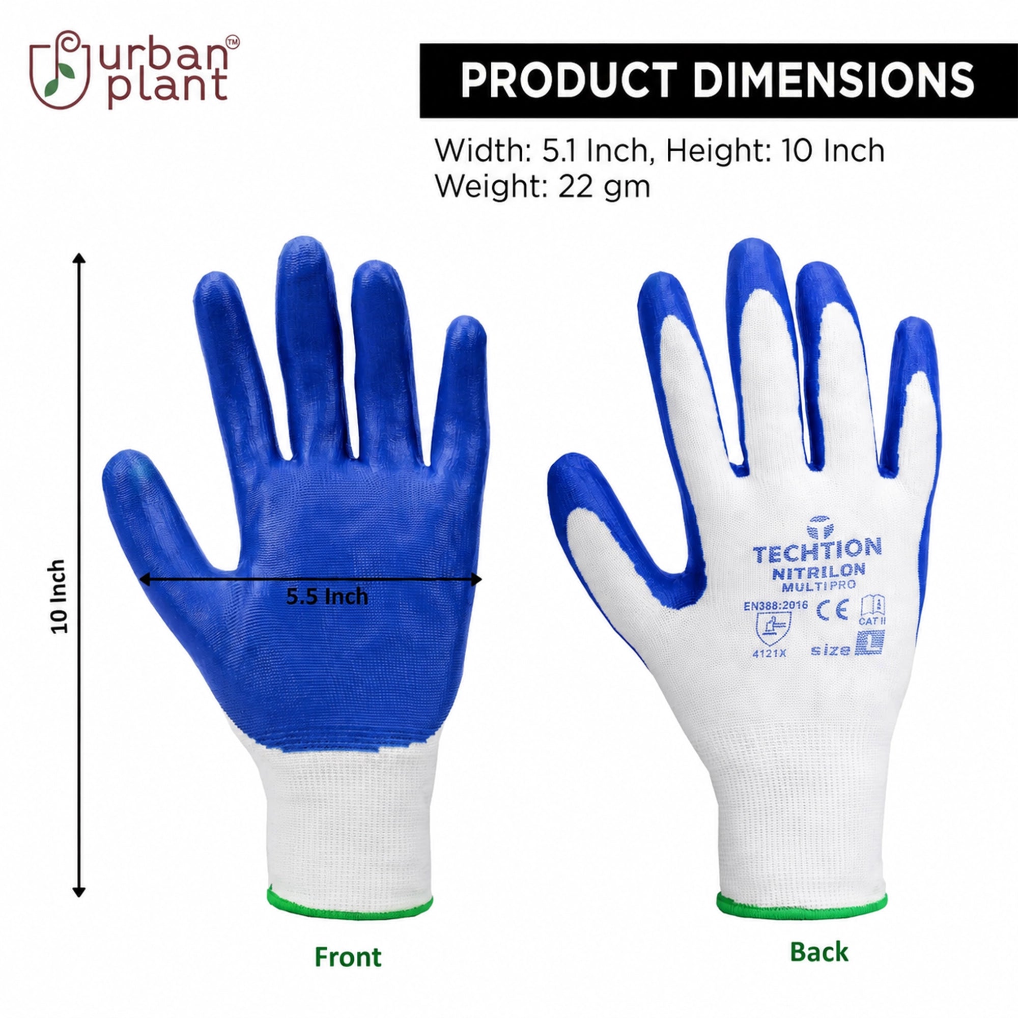 Urban Plant Gardening Gloves