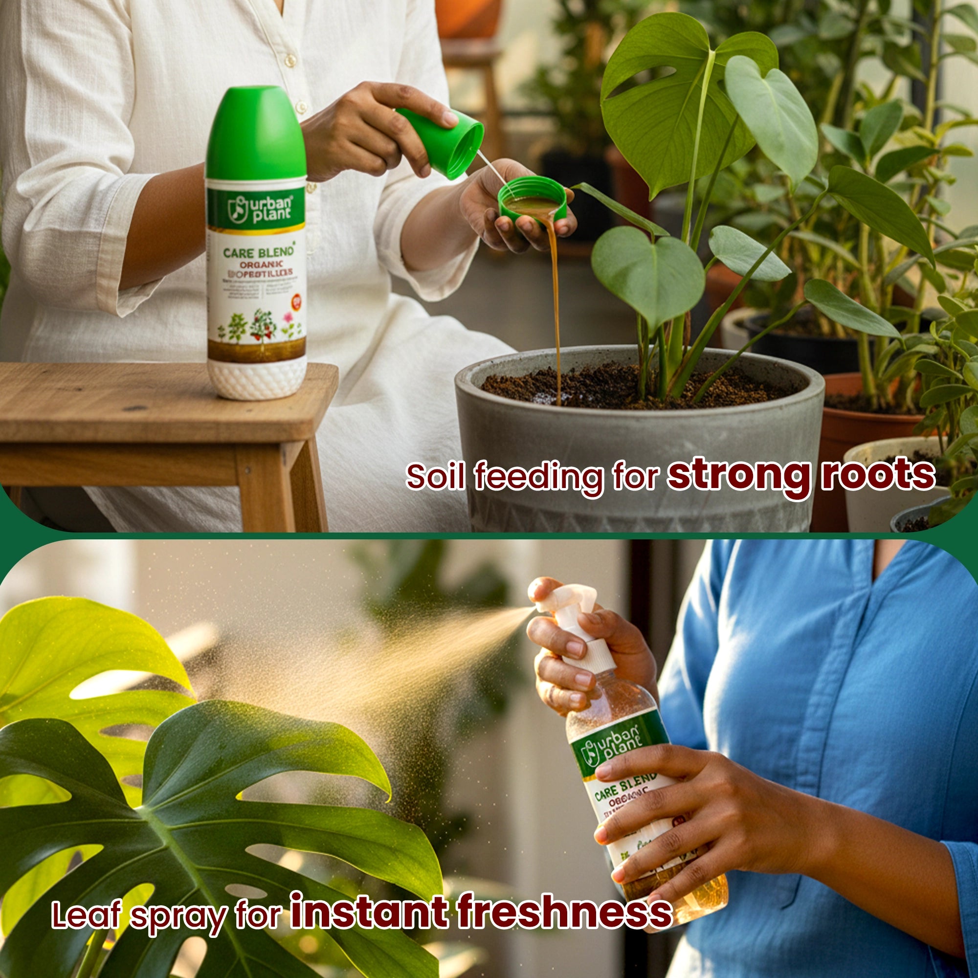 Urban Plant Care Blend Bio Plant Fertilizer product uses