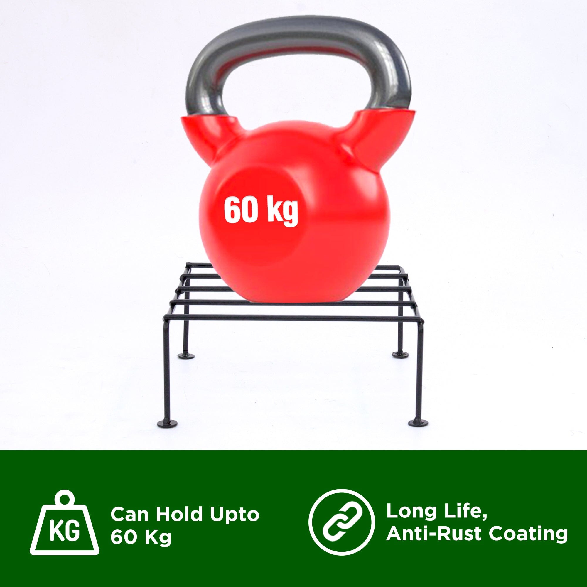 Urban Plant Titanium Stand (Set of 4 - Black) Metal Stand Urban Plant